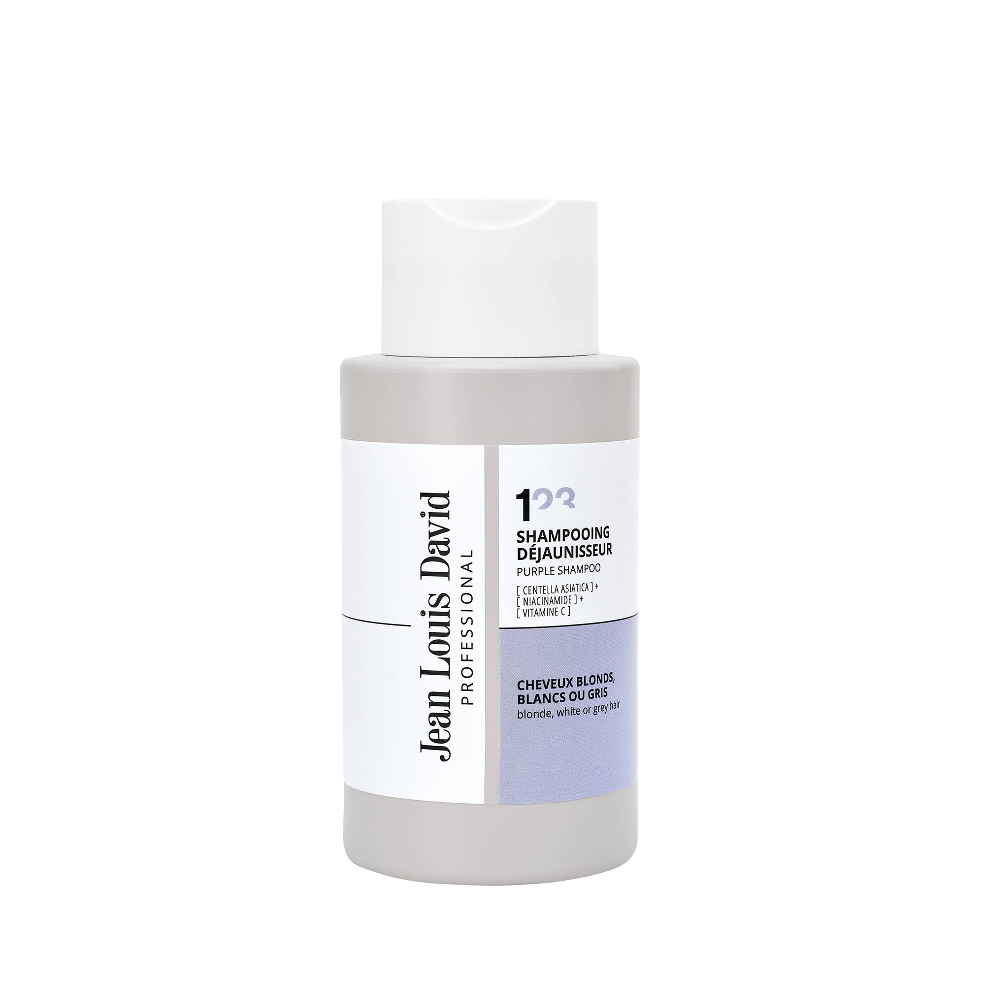 Shampooing déjaunisseur – Neutralisation, éclat, souplesse de la marque Jean Louis David Contenance 300ml - 1