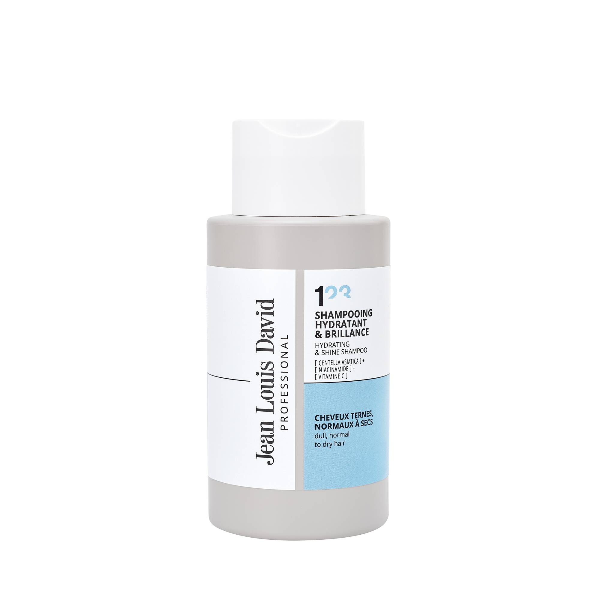 Shampooing hydratant et brillance – Hydratation, éclat, douceur de la marque Jean Louis David Contenance 300ml - 1