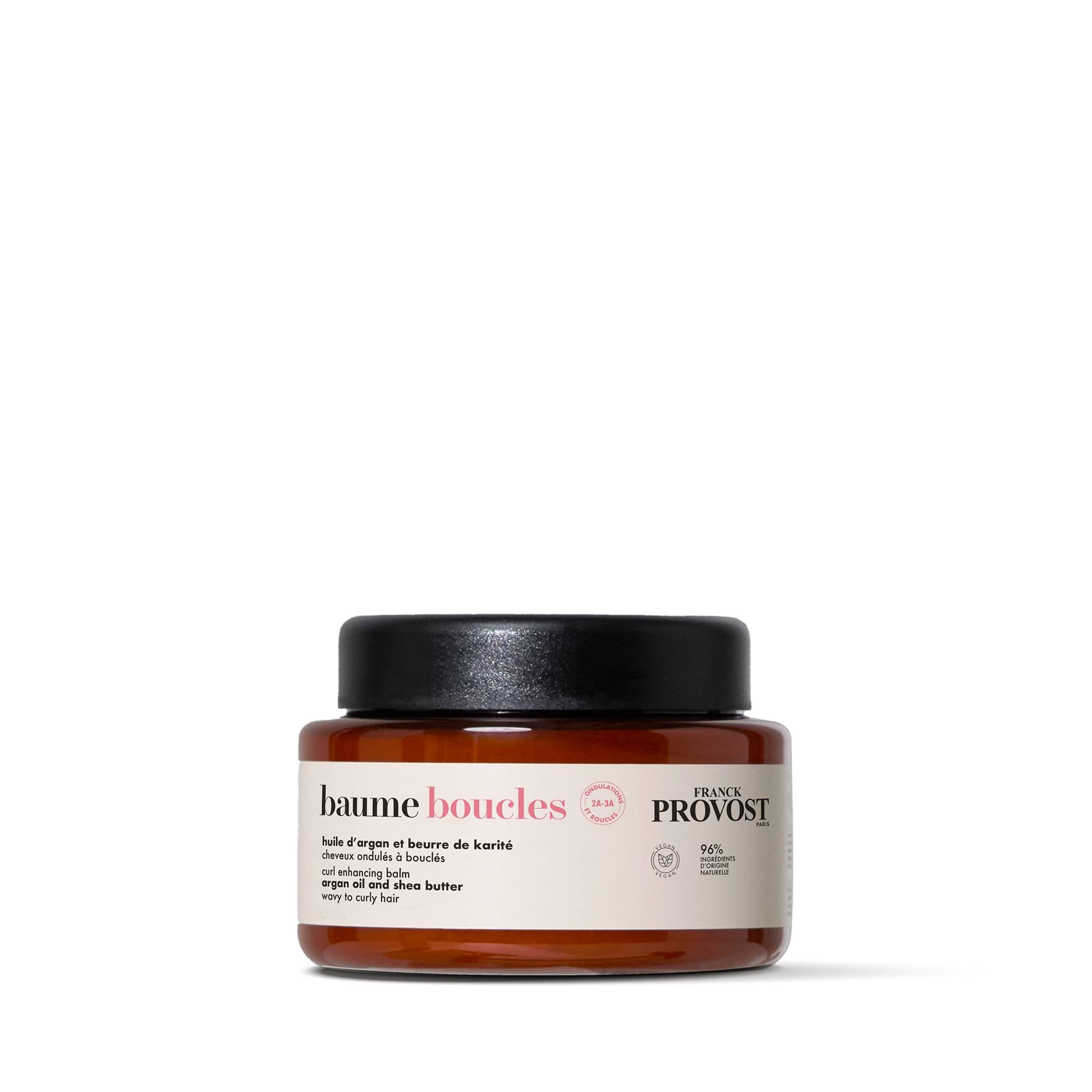 Baume Boucles - cheveux ondulés à bouclés / nutrition et maîtrise des frisottis de la marque Franck Provost Contenance 250ml - 1