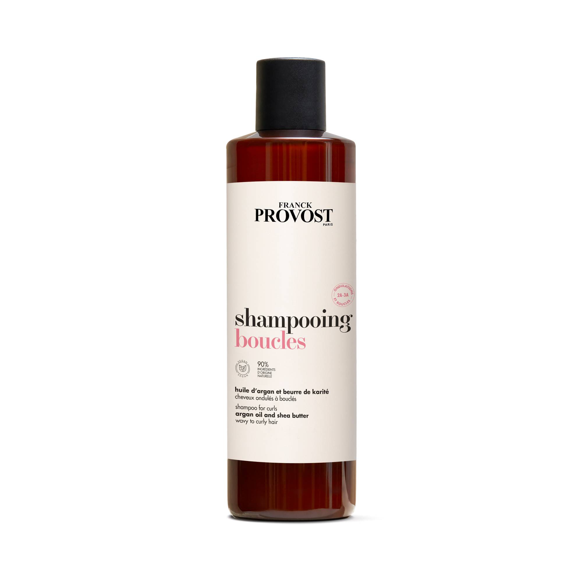 Shampooing Boucles - cheveux ondulés à bouclés / définition, légèreté, nutrition de la marque Franck Provost Contenance 250ml - 1