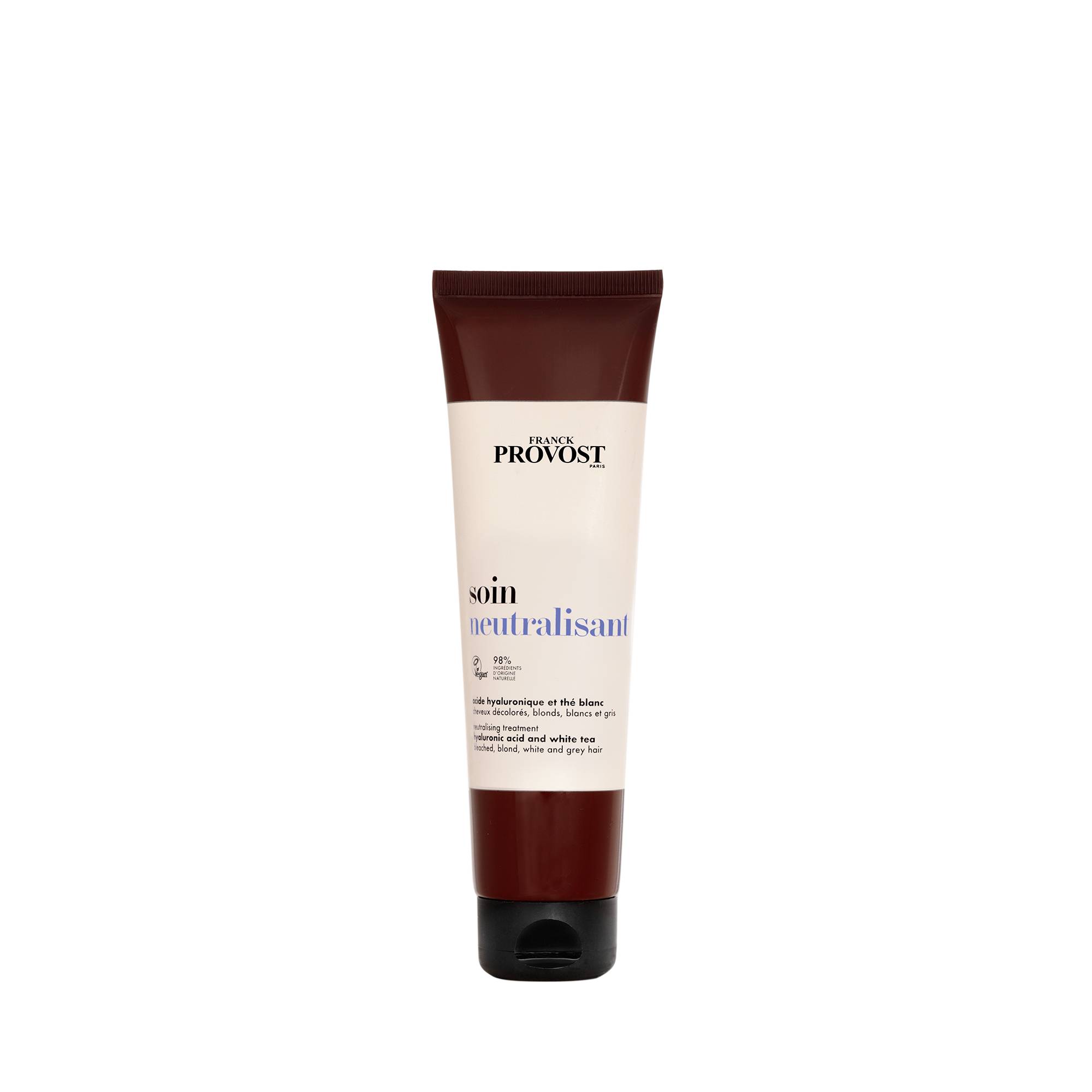 Soin Neutralisant - cheveux décolorés, blonds, blancs et gris de la marque Franck Provost Contenance 150ml - 1