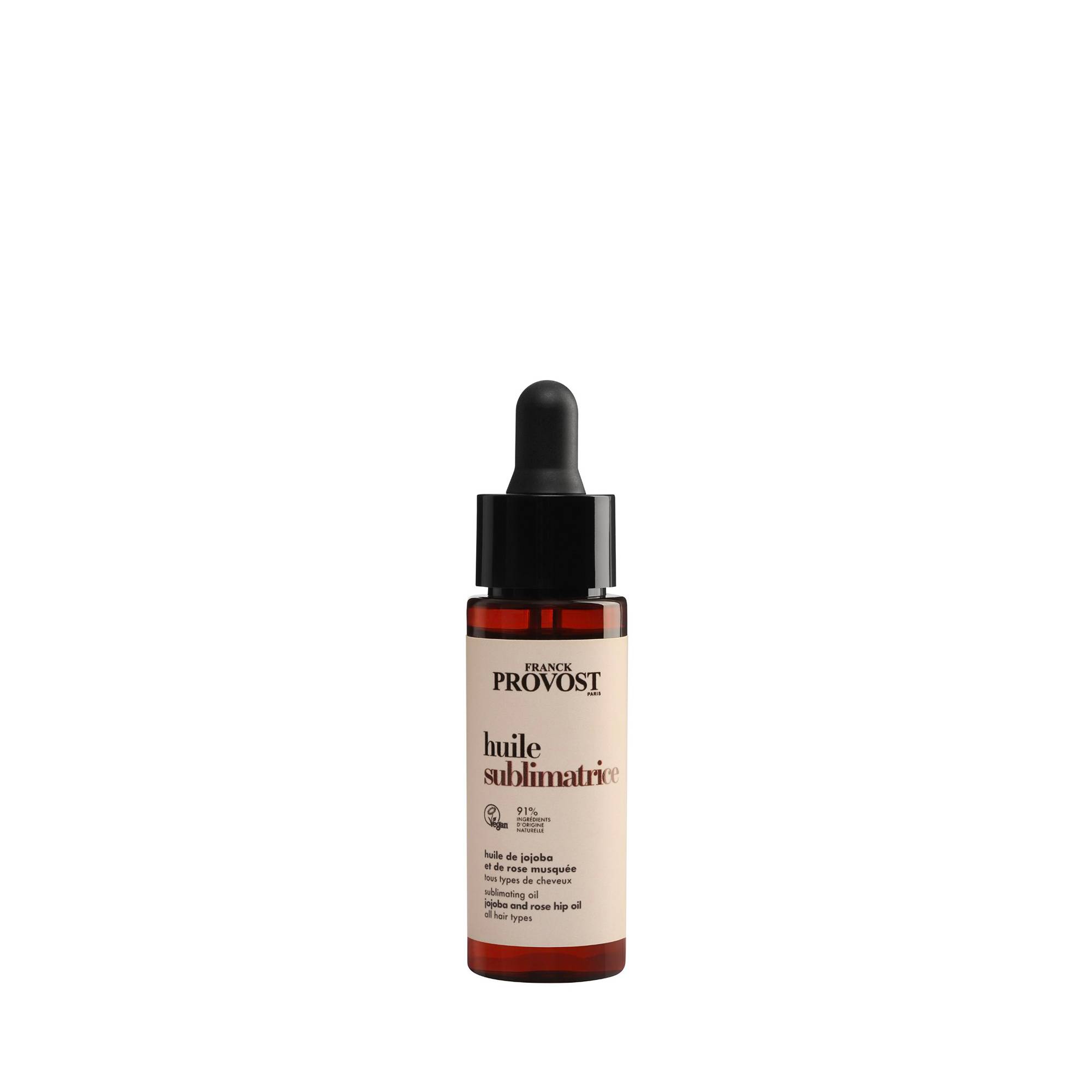 Huile Sublimatrice - tous types de cheveux – brillance, nutrition, douceur de la marque Franck Provost Contenance 50ml - 1