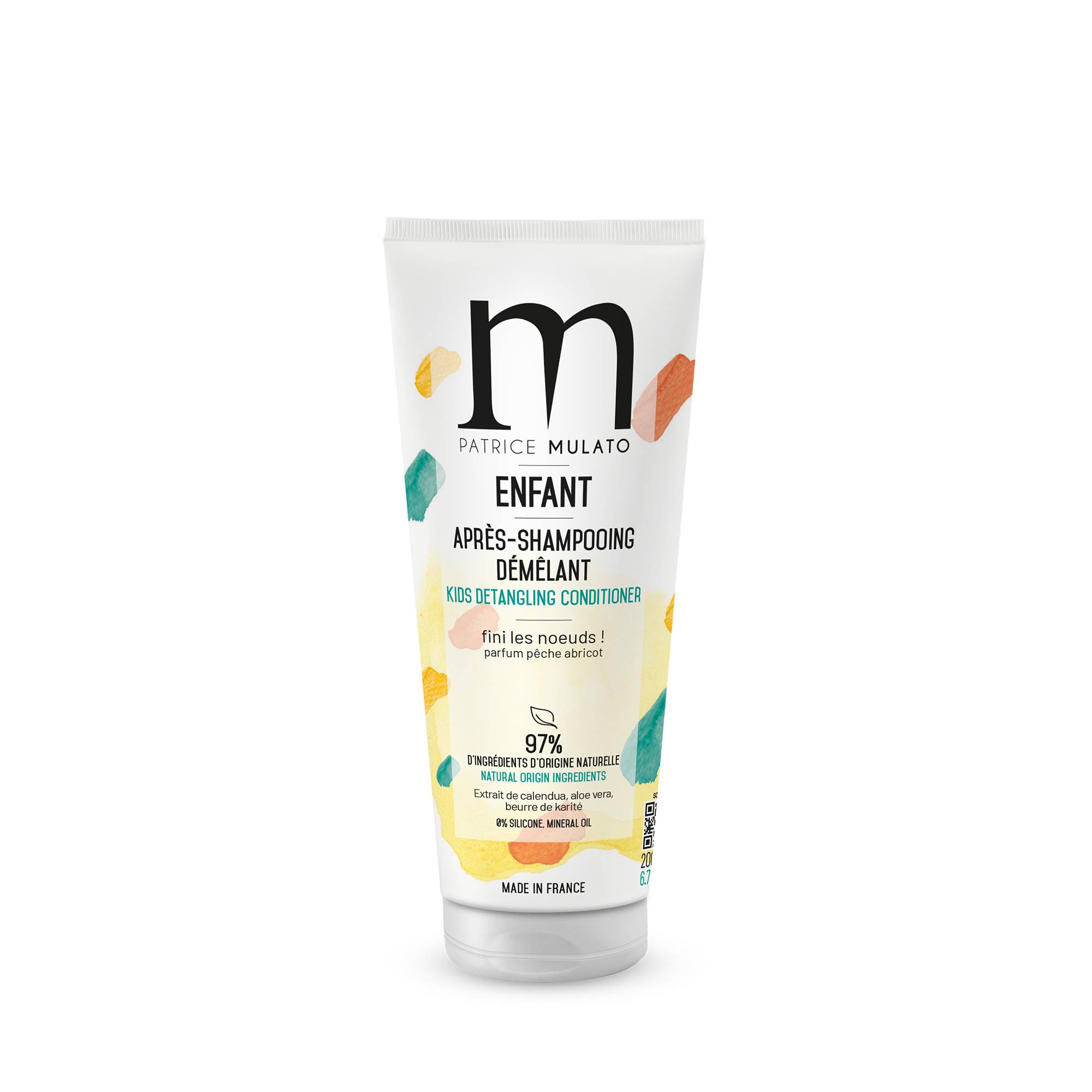 Après-shampoing démêlant Enfant de la marque Mulato Contenance 200ml - 1