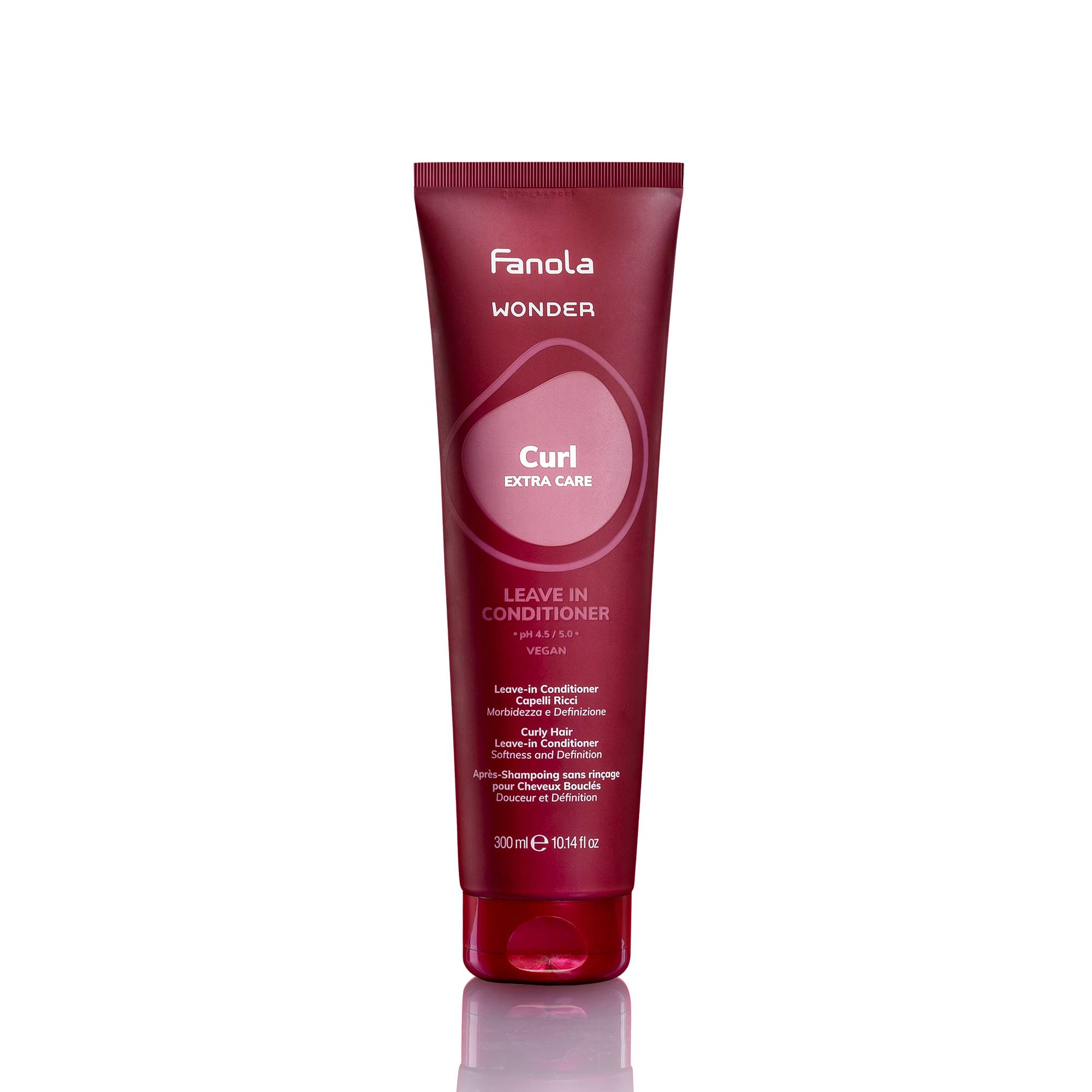 Après-shampoing sans rinçage hydratant Wonder Curl - cheveux bouclés de la marque Fanola Contenance 300ml - 1