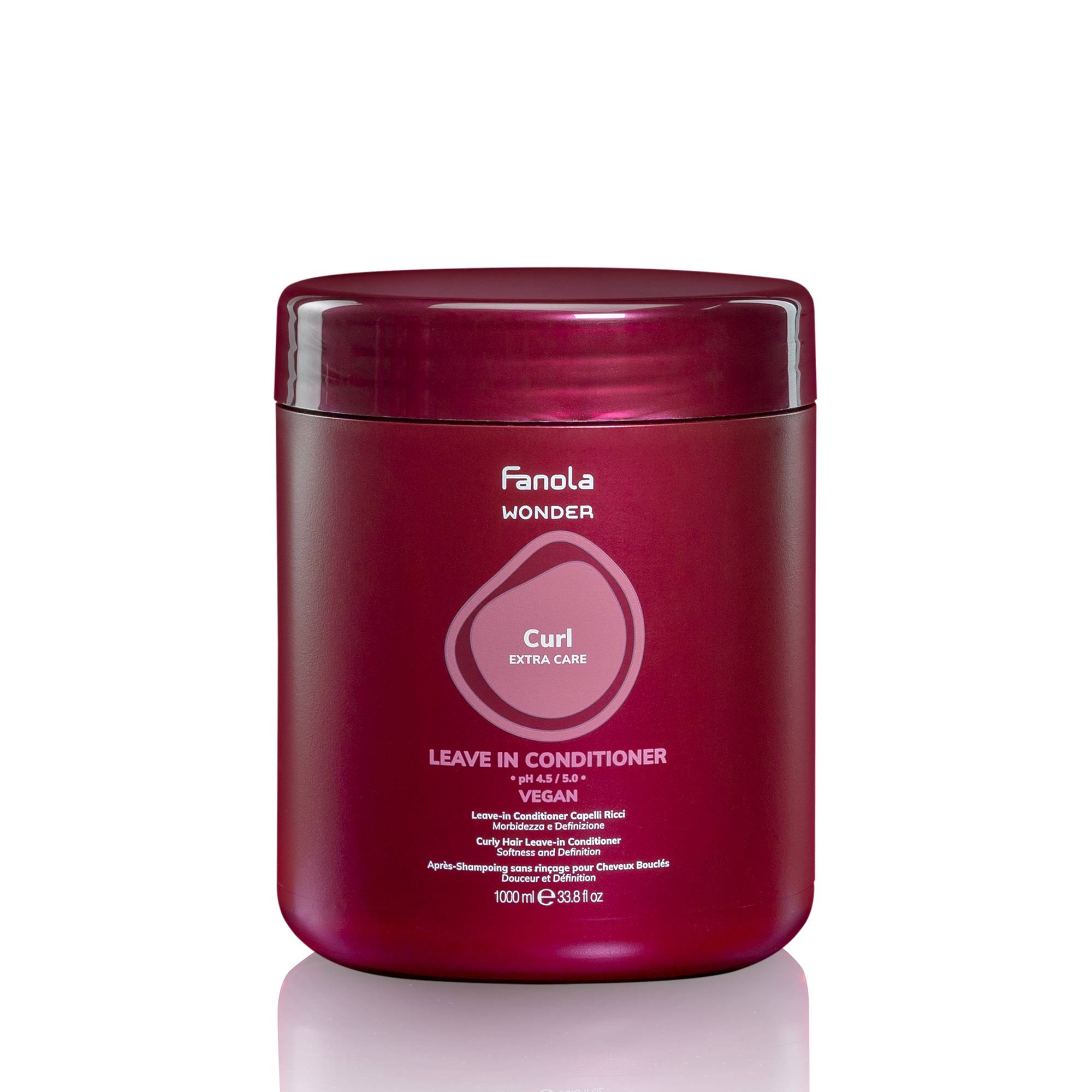 Après-shampooing sans rinçage hydratant Wonder Curl - cheveux bouclés de la marque Fanola Contenance 1000ml - 1