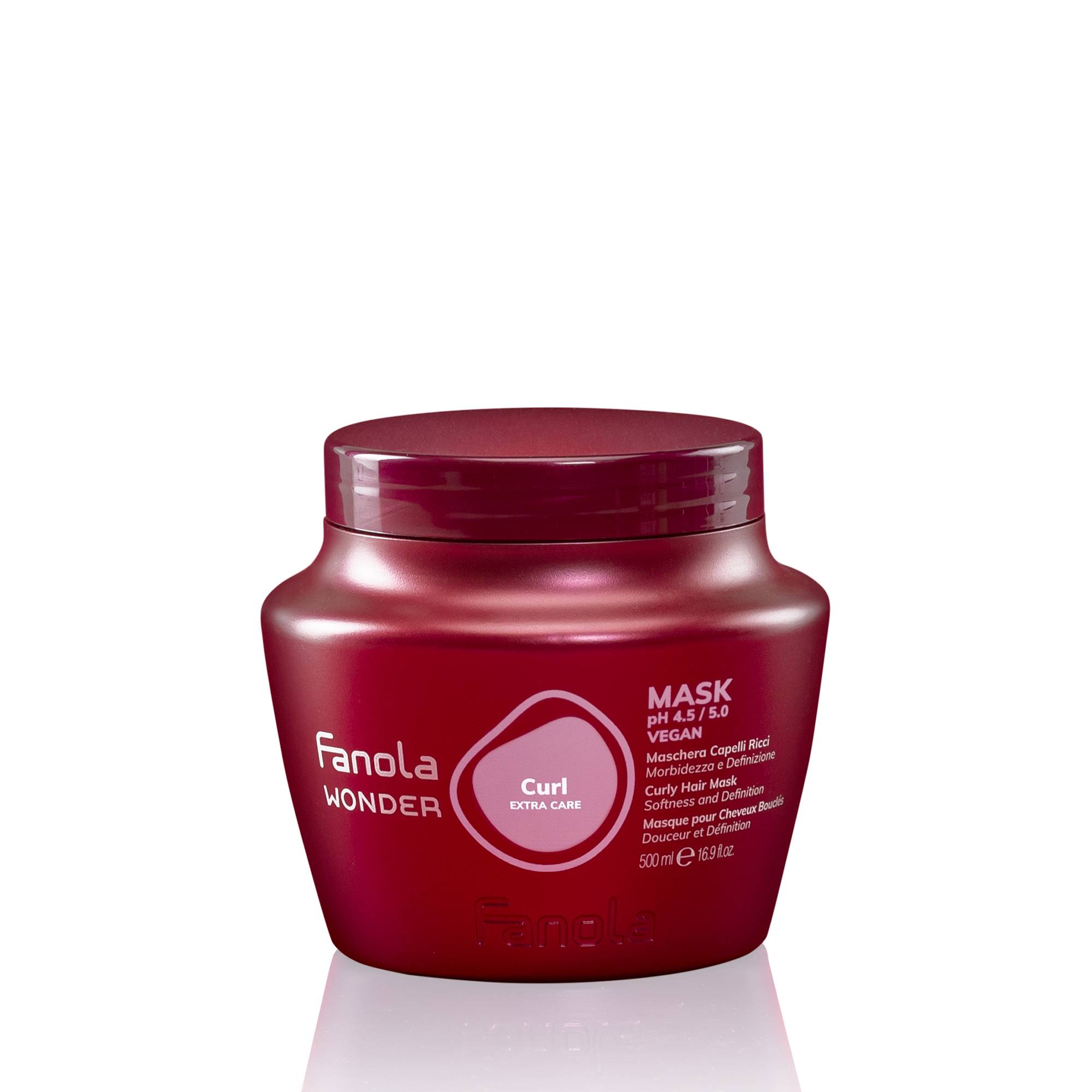 Masque régénérant Wonder Curl - cheveux bouclés de la marque Fanola Contenance 500ml - 1