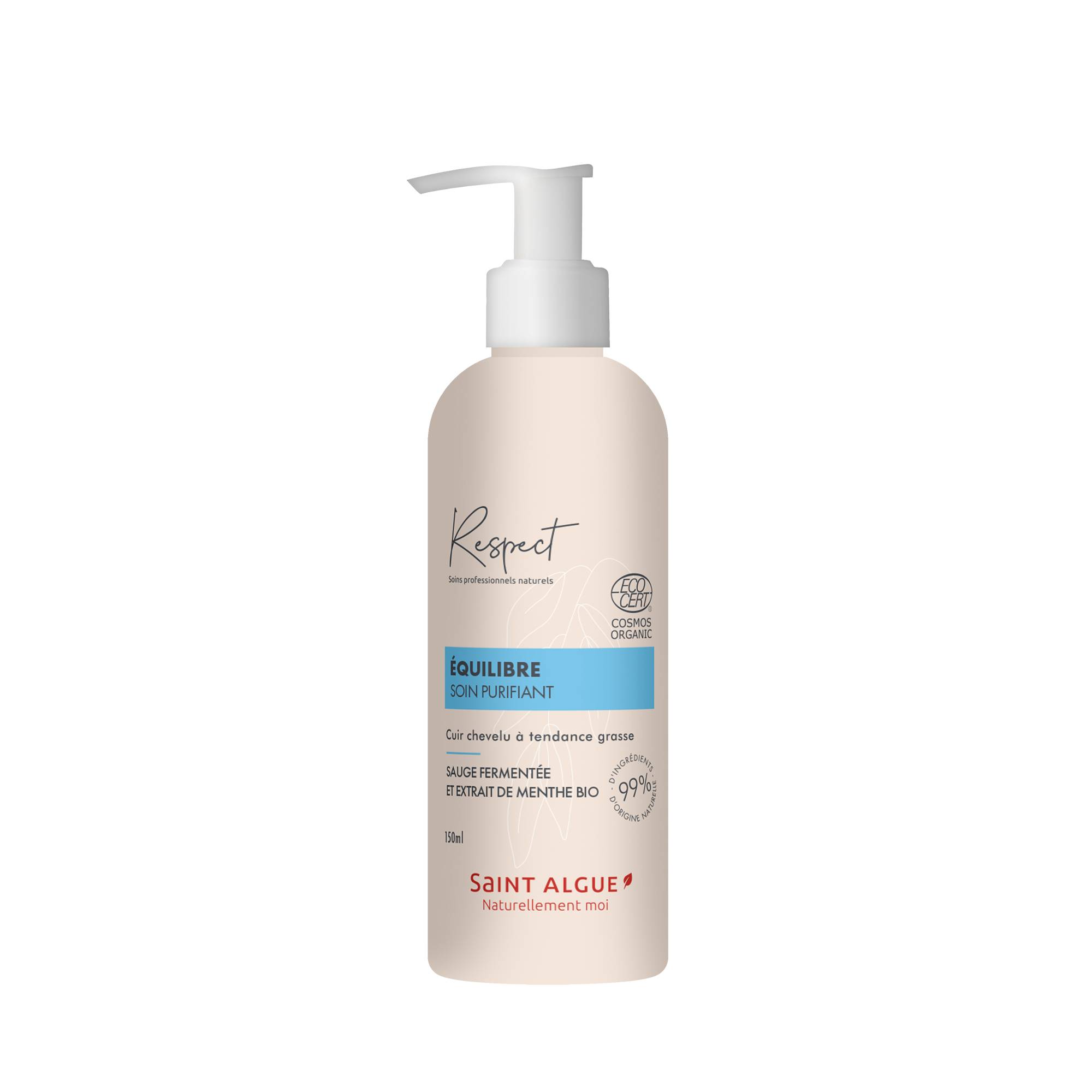 Soin Équilibre Purifiant – légèreté, hydratation et fraîcheur de la marque Saint Algue Contenance 150ml - 1
