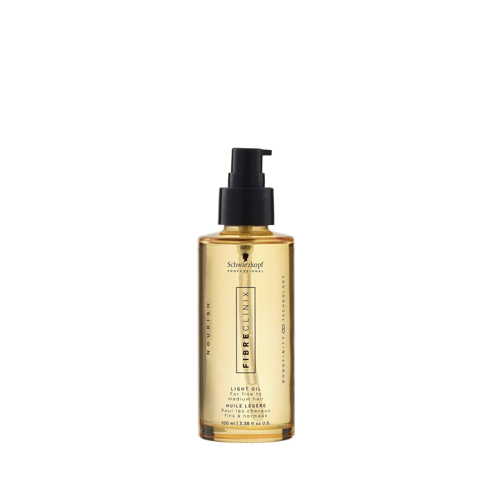 Huile légère Fibre Clinix - Cheveux fins à normaux de la marque Schwarzkopf Professional Contenance 100ml - 1