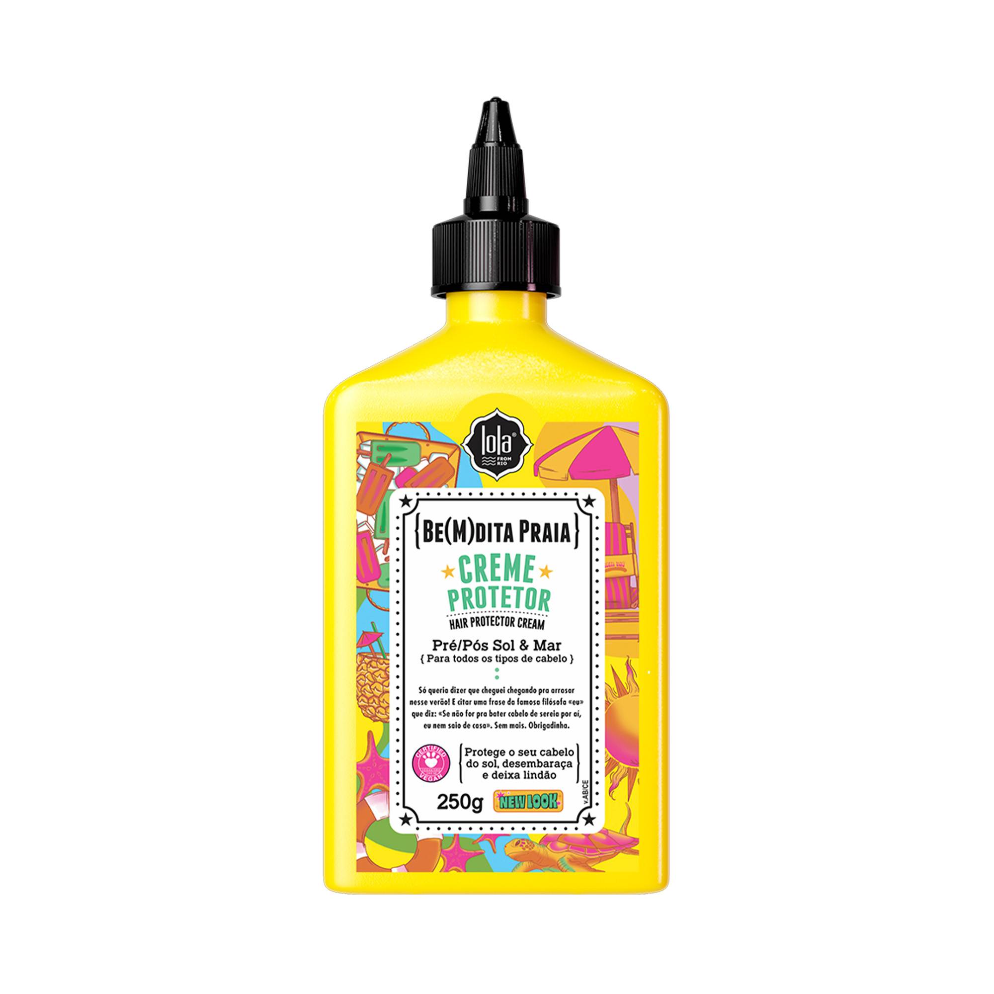 Crème capillaire protectrice solaire pré et post-exposition de la marque Lola From Rio Contenance 250g - 1