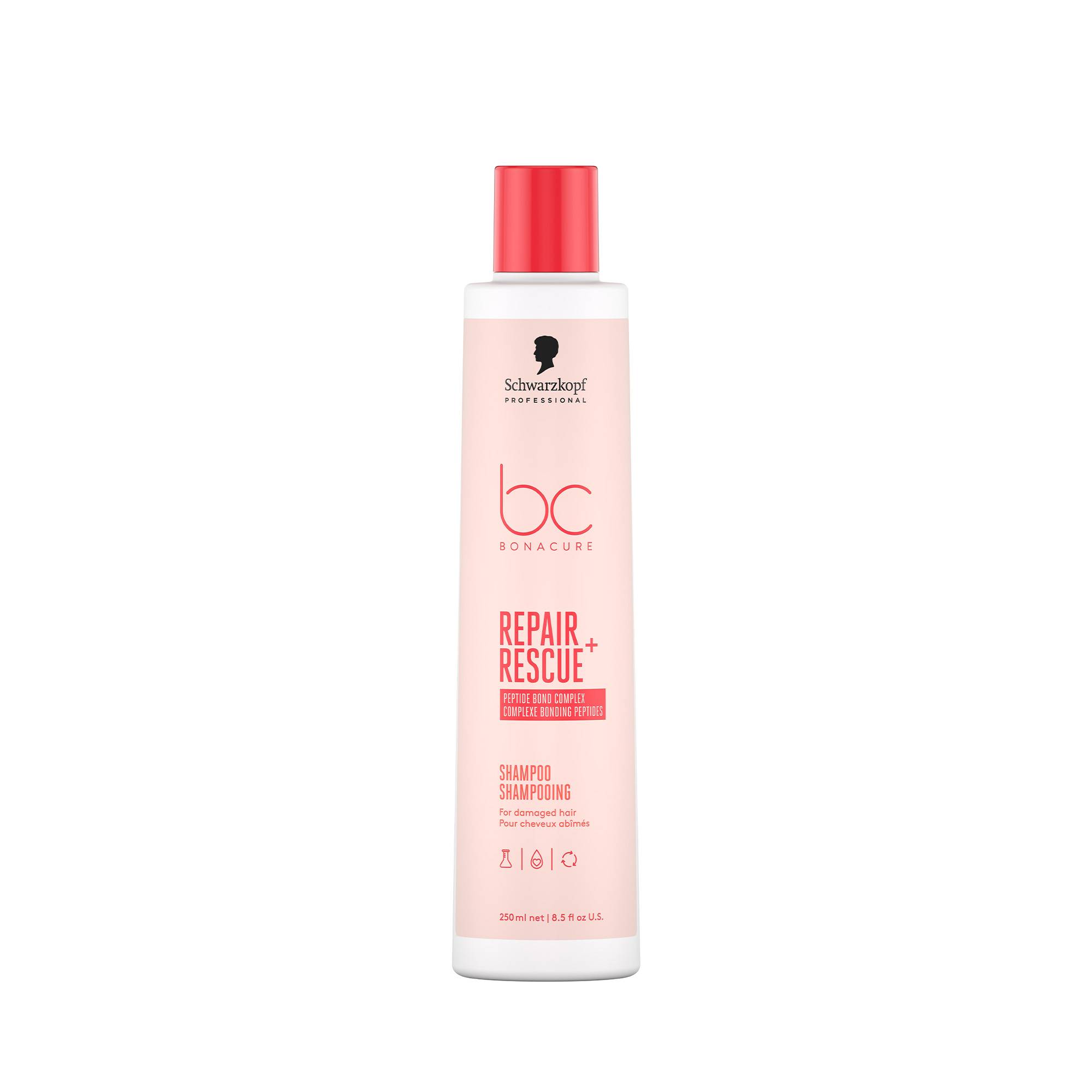 Shampoing BC Bonacure Repair Rescue – réparation, brillance, résistance de la marque Schwarzkopf Professional Contenance 250ml - 1