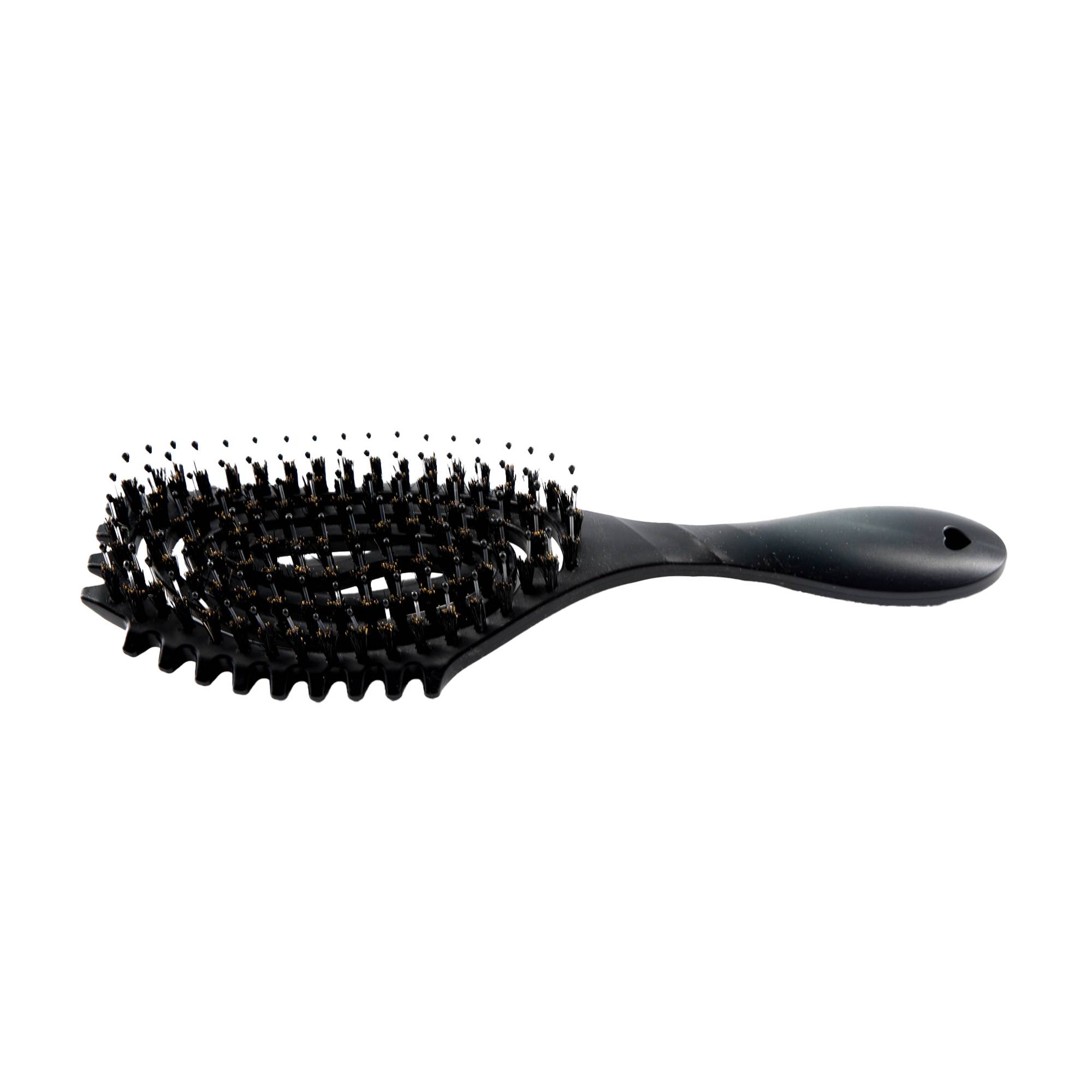 Brosse nylon & sanglier – démêlage doux pour cheveux bouclés. de la marque Exalto - 1