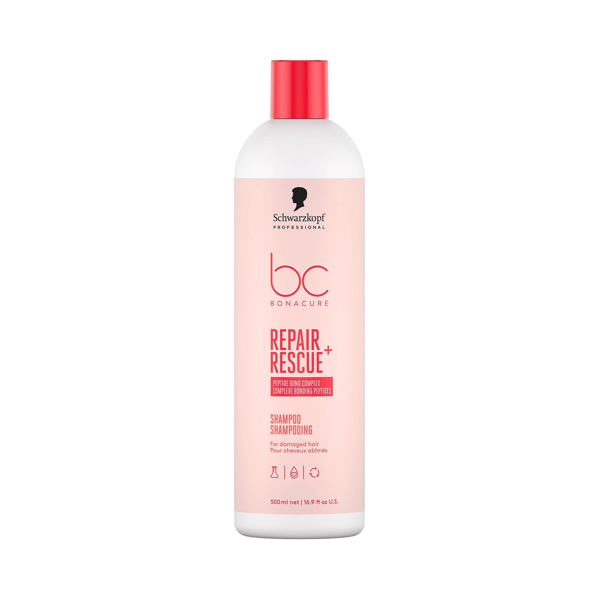 Shampoing BC Bonacure Repair Rescue – réparation, brillance, résistance de la marque Schwarzkopf Professional Contenance 500ml - 1