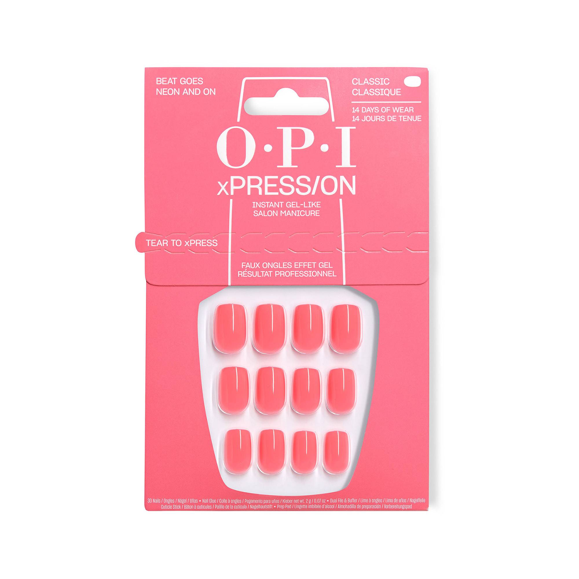 Xpress/On Pass My Towel – faux-ongles effet gel de la marque OPI - 1