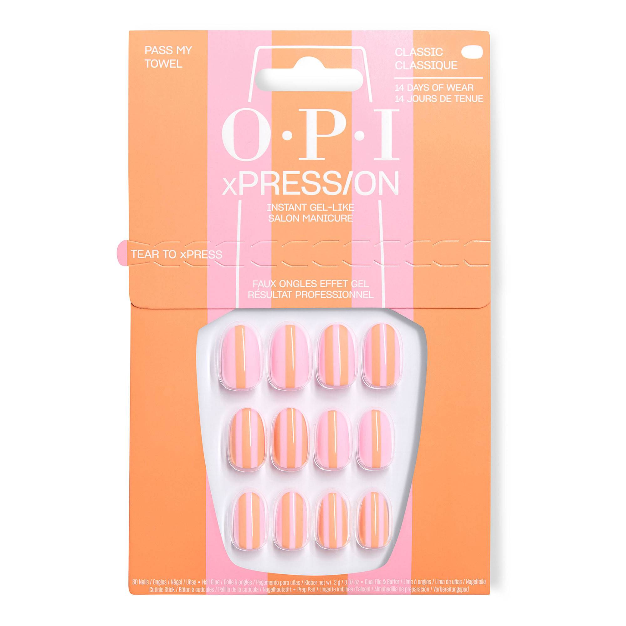 Xpress/On Beat Goes Neon and On – faux-ongles effet gel de la marque OPI - 1