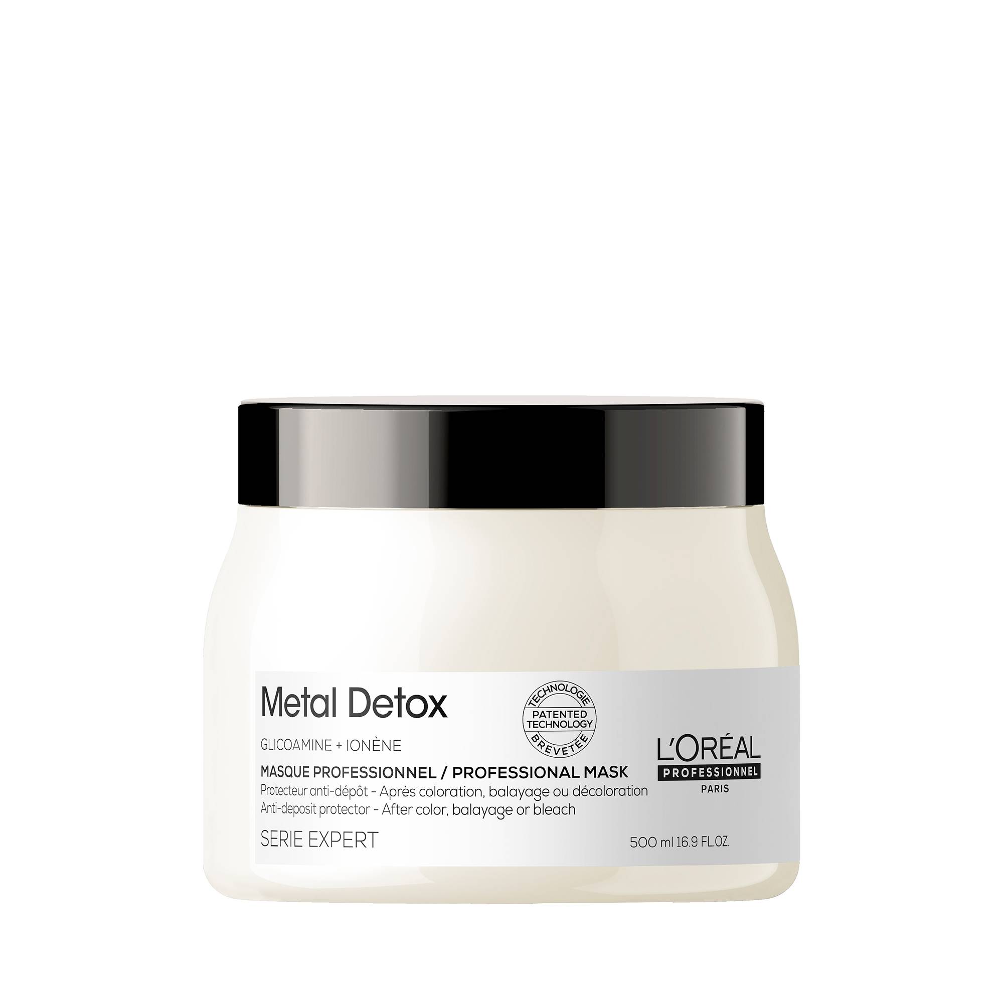 Masque Metal Detox de la marque L'Oréal Professionnel Contenance 500ml - 1
