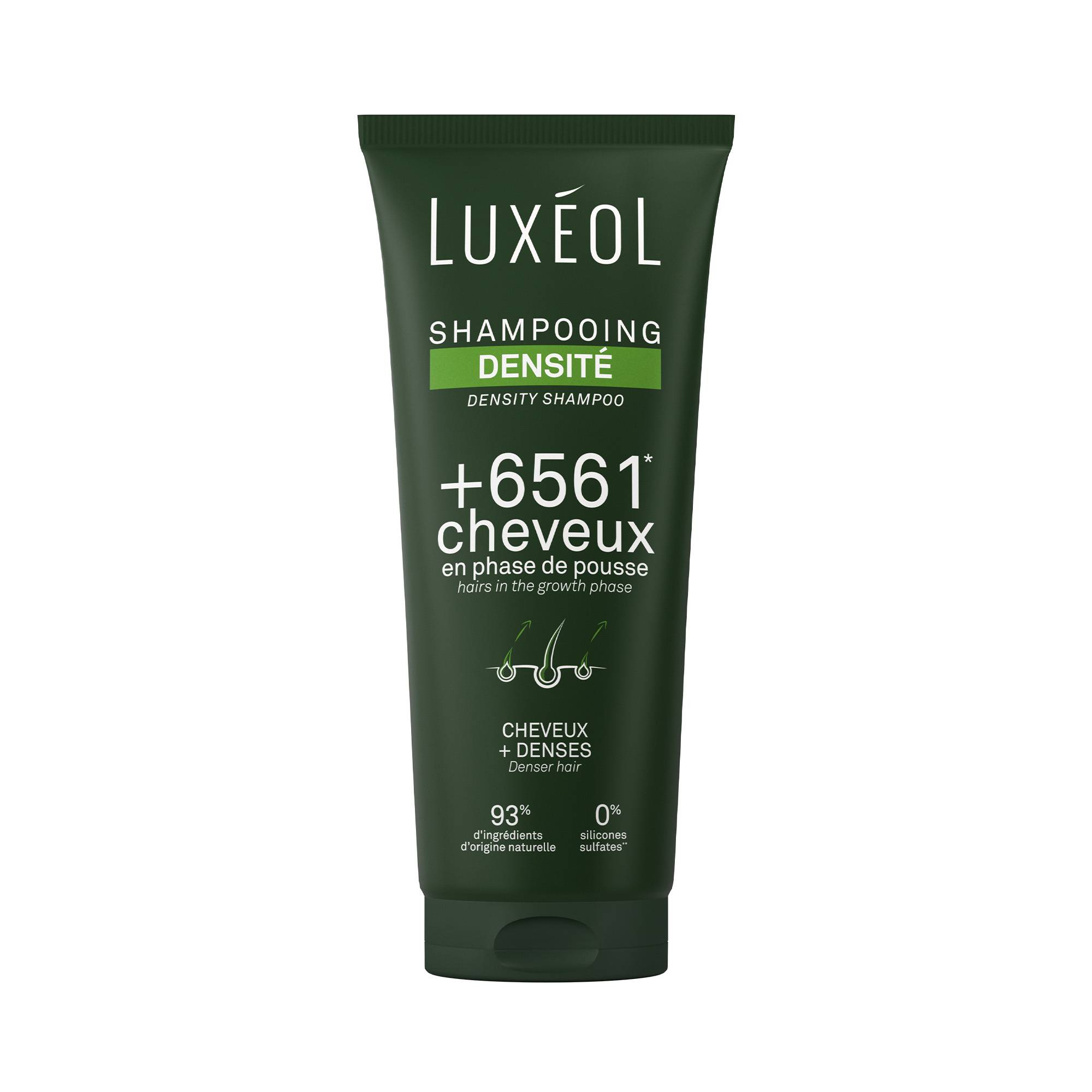Shampooing Densité – densifie, renforce, apporte douceur de la marque Luxéol Contenance 200ml - 1