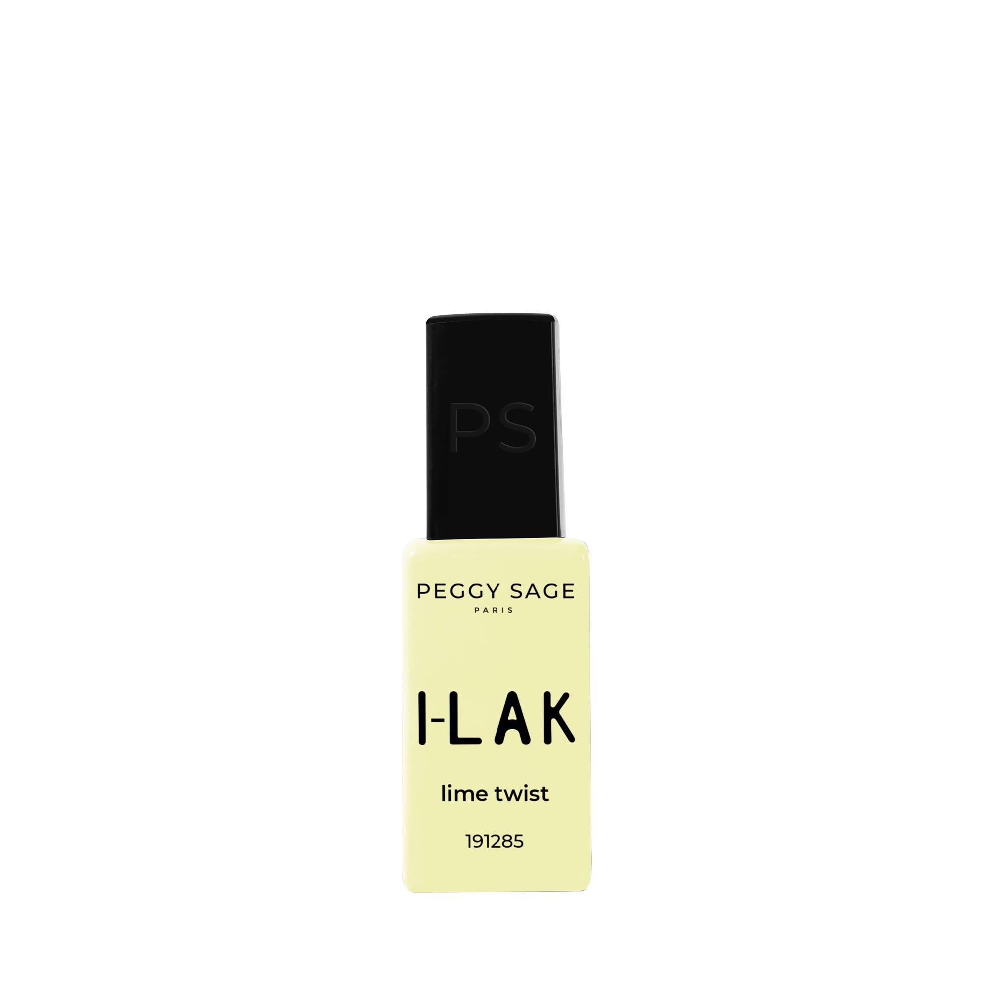 Vernis semi-permanent I-LAK – couleur Lime Twist, tenue longue durée de la marque Peggy Sage Contenance 11ml - 1