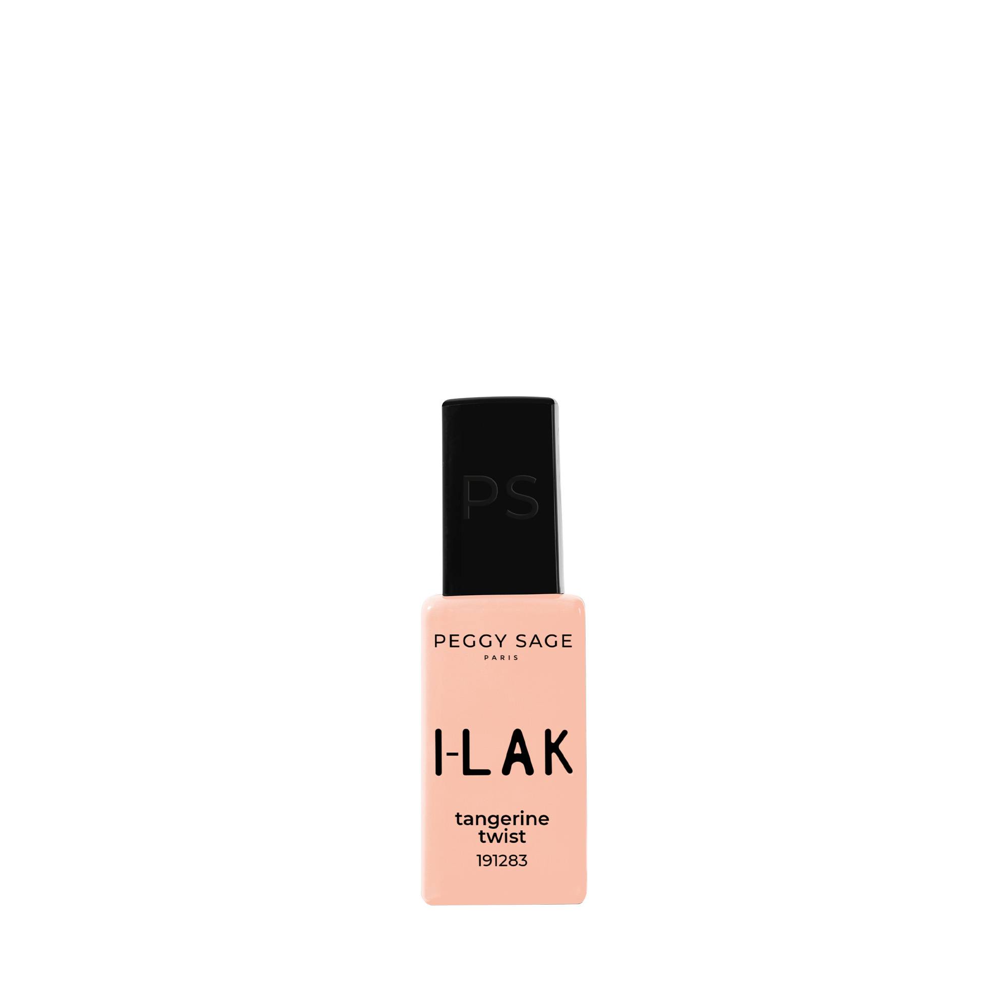 Vernis semi-permanent I-LAK – couleur Tangerine Twist, tenue longue durée de la marque Peggy Sage Contenance 11ml - 1