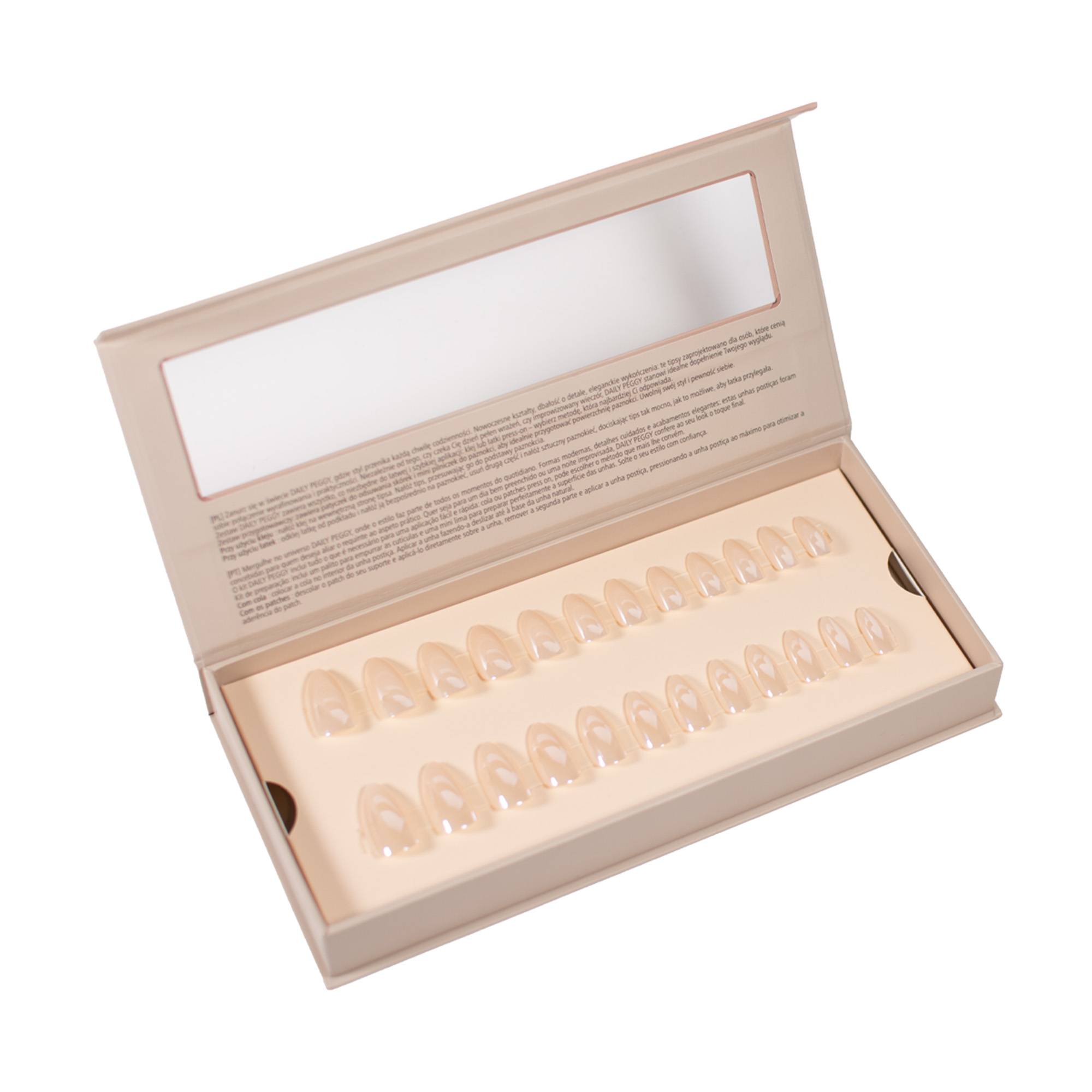 Faux ongles DAILY PEGGY Soft Glow – confort et élégance au quotidien de la marque Peggy Sage - 1