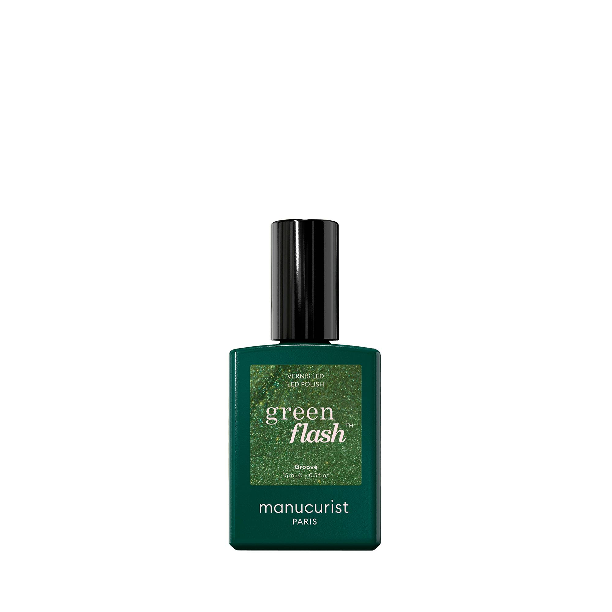 Vernis LED Green Flash™ - Groove de la marque Manucurist Contenance 15ml - 1
