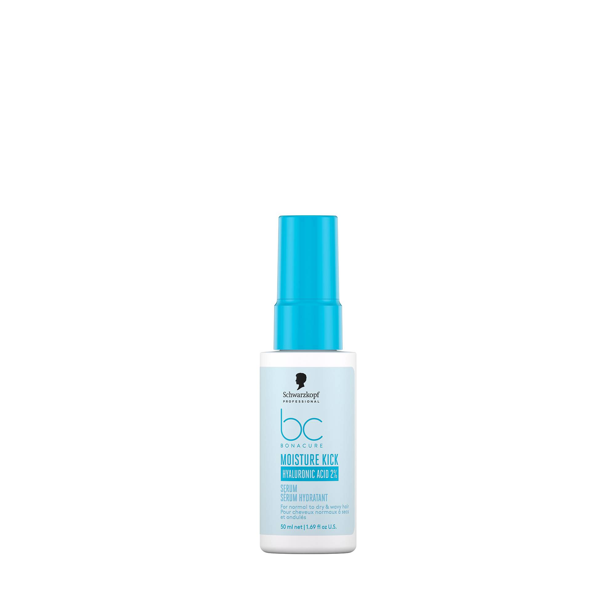 Sérum hydratant cheveux normaux à secs Moisture Kick – éclat souplesse brillance de la marque Schwarzkopf Professional Contenance 50ml - 1