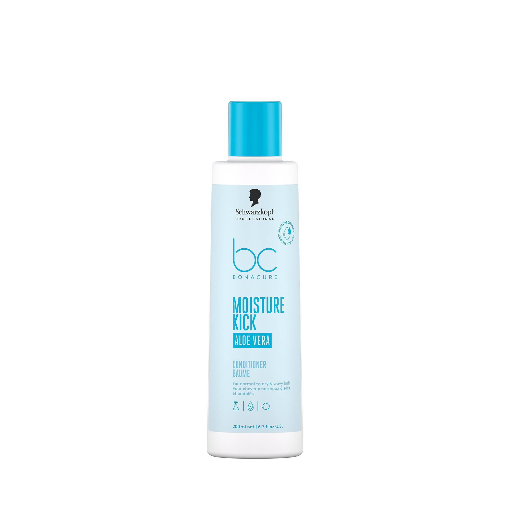 Baume hydratant cheveux secs Moisture Kick – souplesse, légèreté, brillance de la marque Schwarzkopf Professional Contenance 200ml - 1