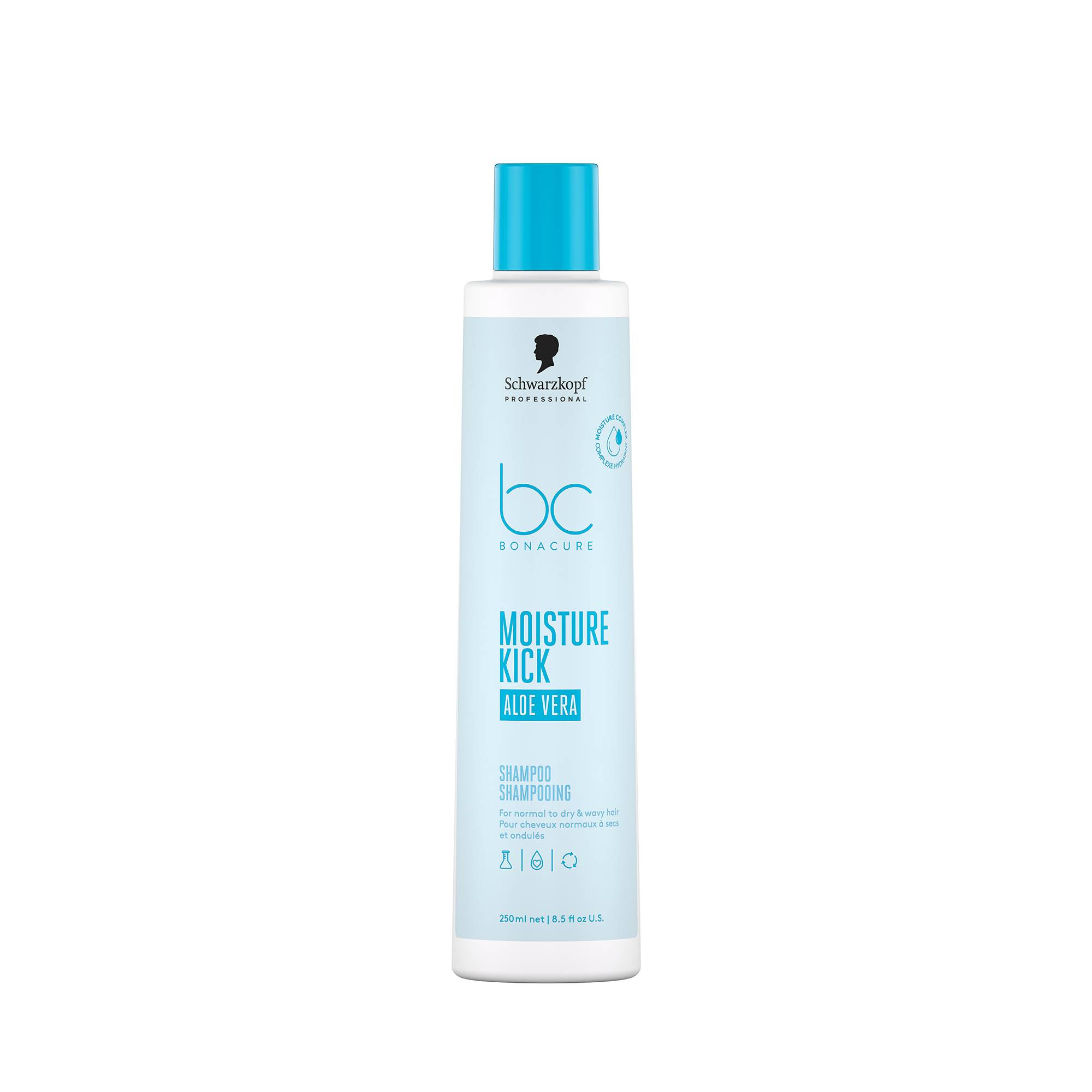 Shampoing hydratant cheveux secs Moisture Kick – douceur, souplesse, brillance de la marque Schwarzkopf Professional Contenance 250ml - 1