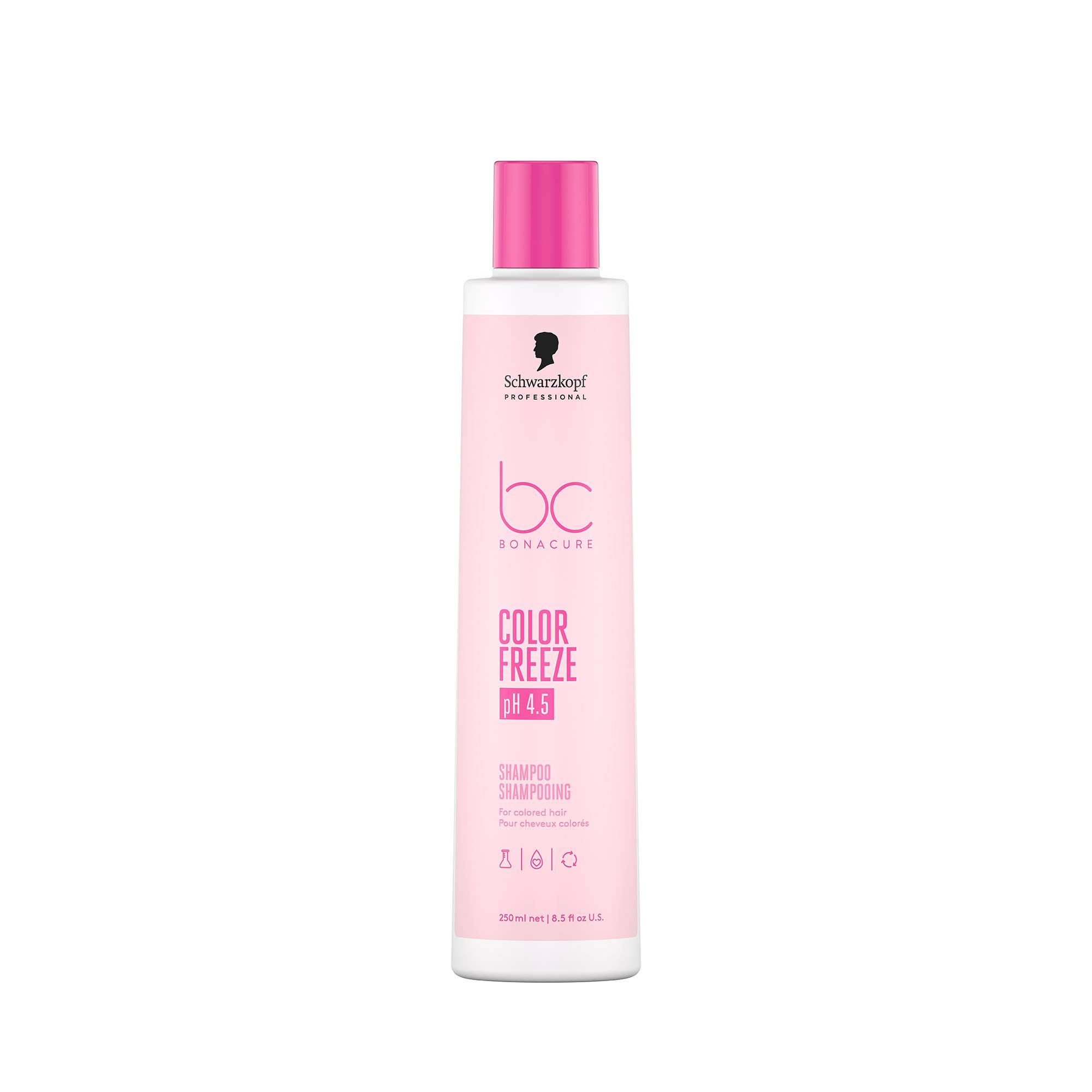 Shampoing cheveux colorés BC Color Freeze pH 4.5 de la marque Schwarzkopf Professional Contenance 250ml - 1