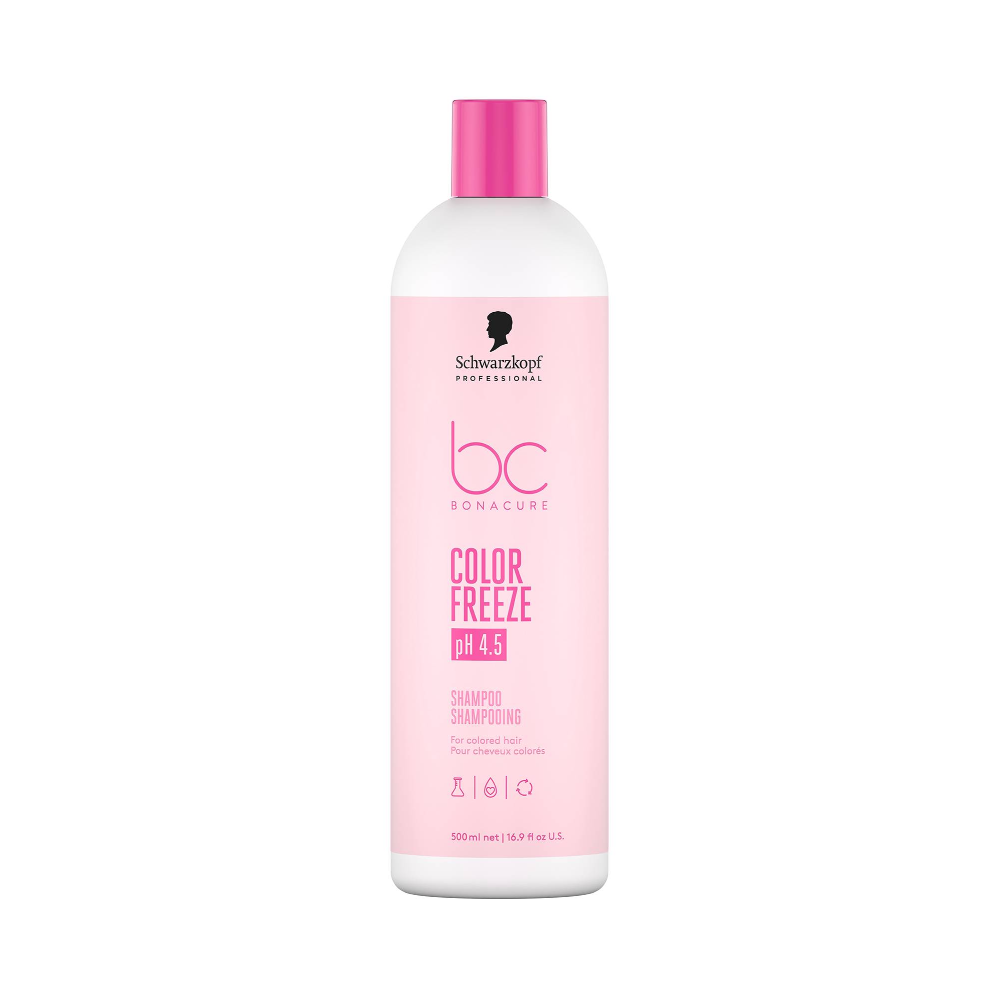Shampoing cheveux colorés BC Color Freeze pH 4.5 de la marque Schwarzkopf Professional Contenance 500ml - 1