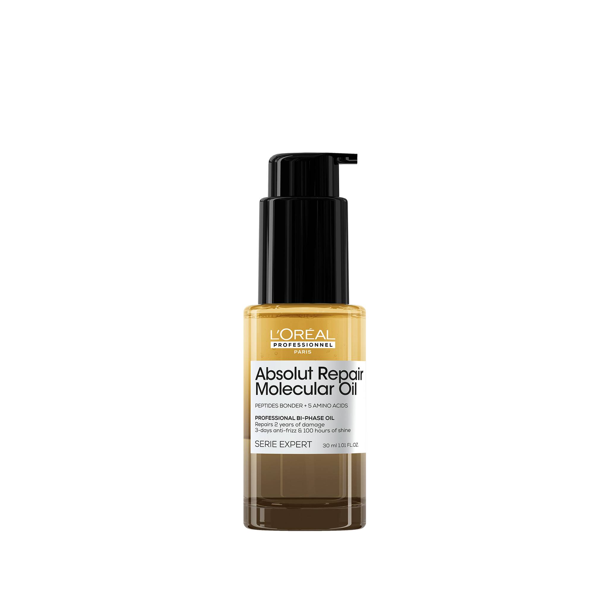 Huile Bi-Phase Réparatrice – Réparation, brillance et protection de la marque L'Oréal Professionnel Contenance 30ml - 1