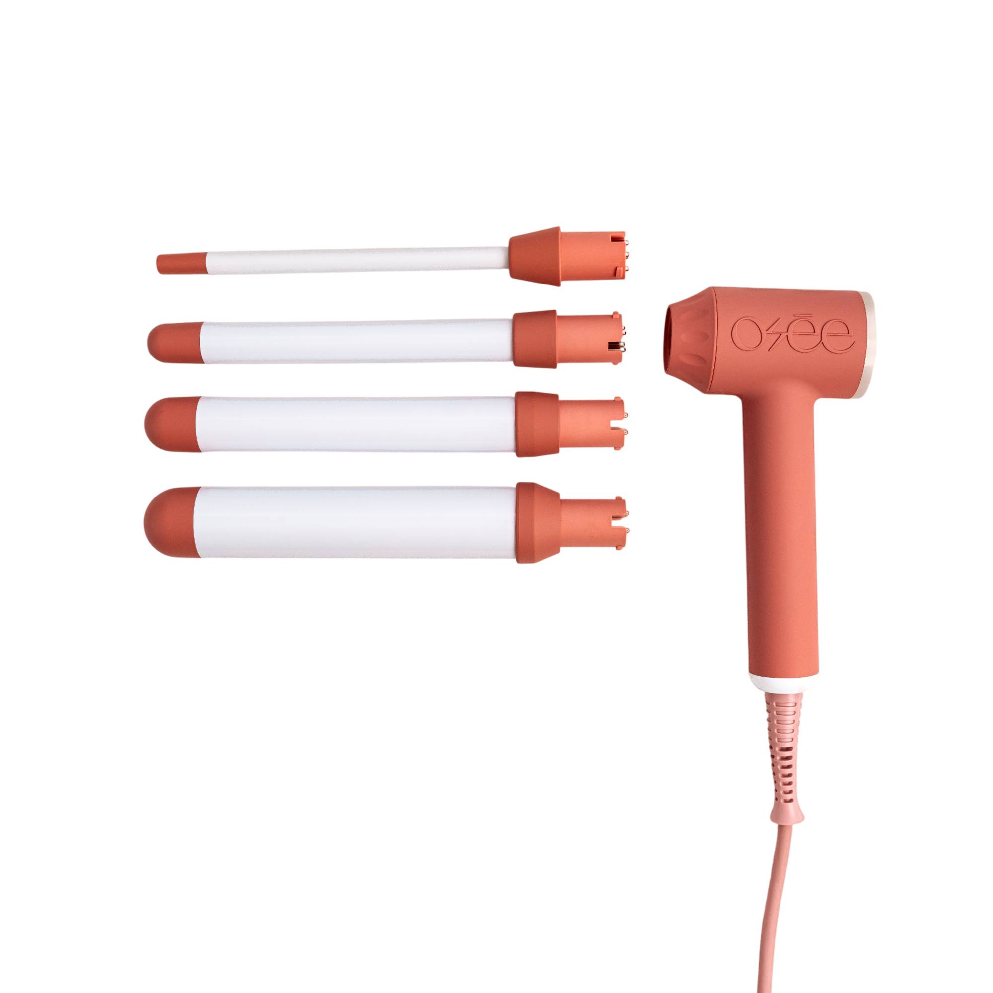 Fer à boucler Hair Gun II - 4 embouts – styles variés, ergonomie optimale de la marque Osee - 1