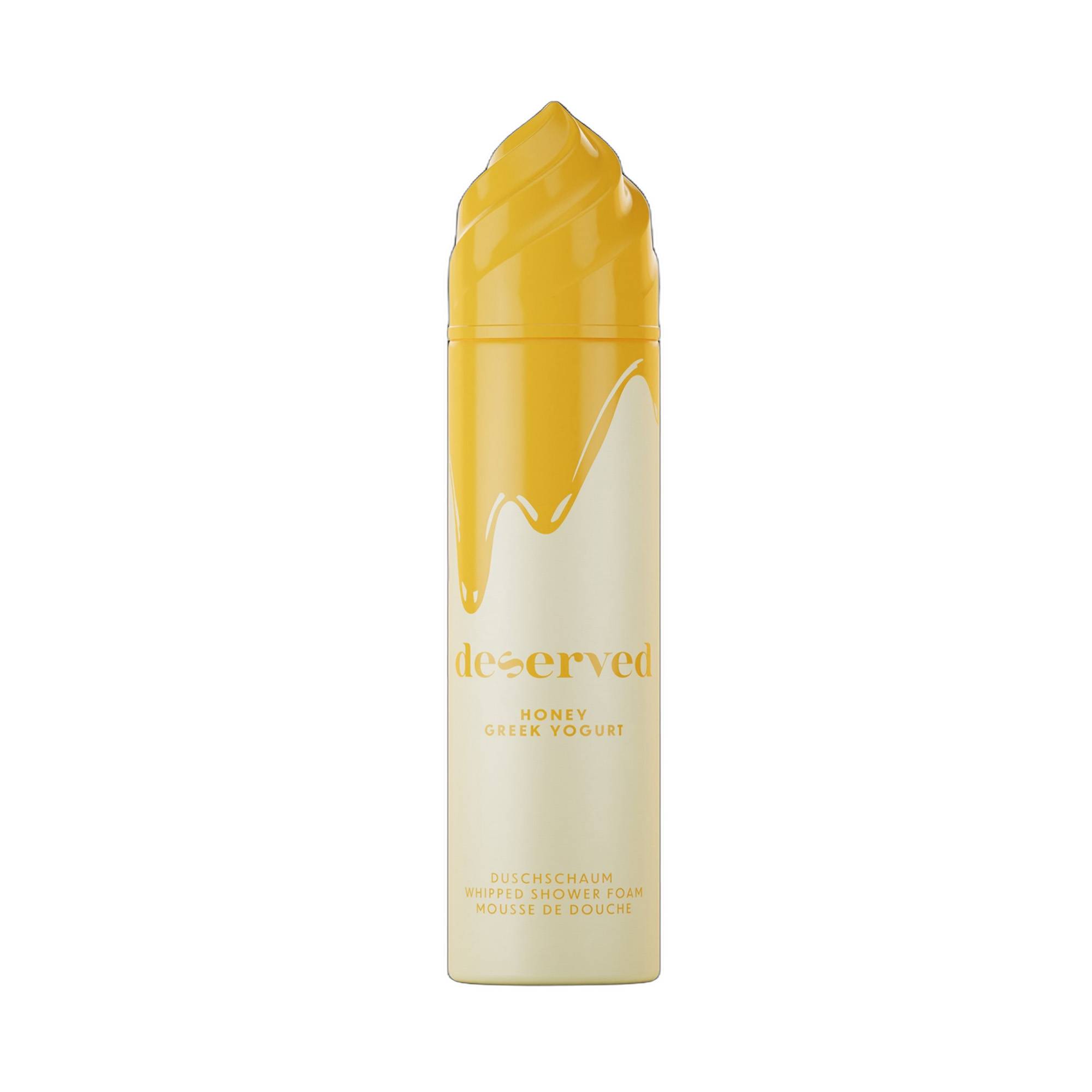 Mousse de Douche Miel & Yaourt Grec – Cocooning, hydratation, douceur de la marque Deserved Contenance 250ml - 1