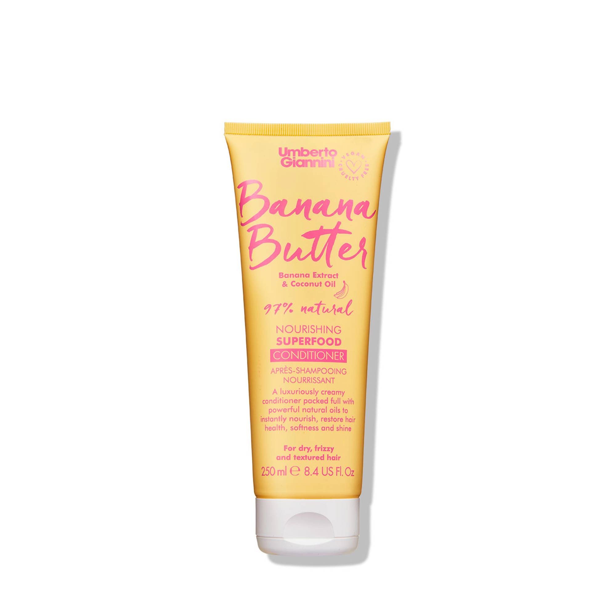 Après-shampooing nourrissant Banana Butter – hydrate, nourrit, adoucit de la marque Umberto Giannini Contenance 250ml - 1