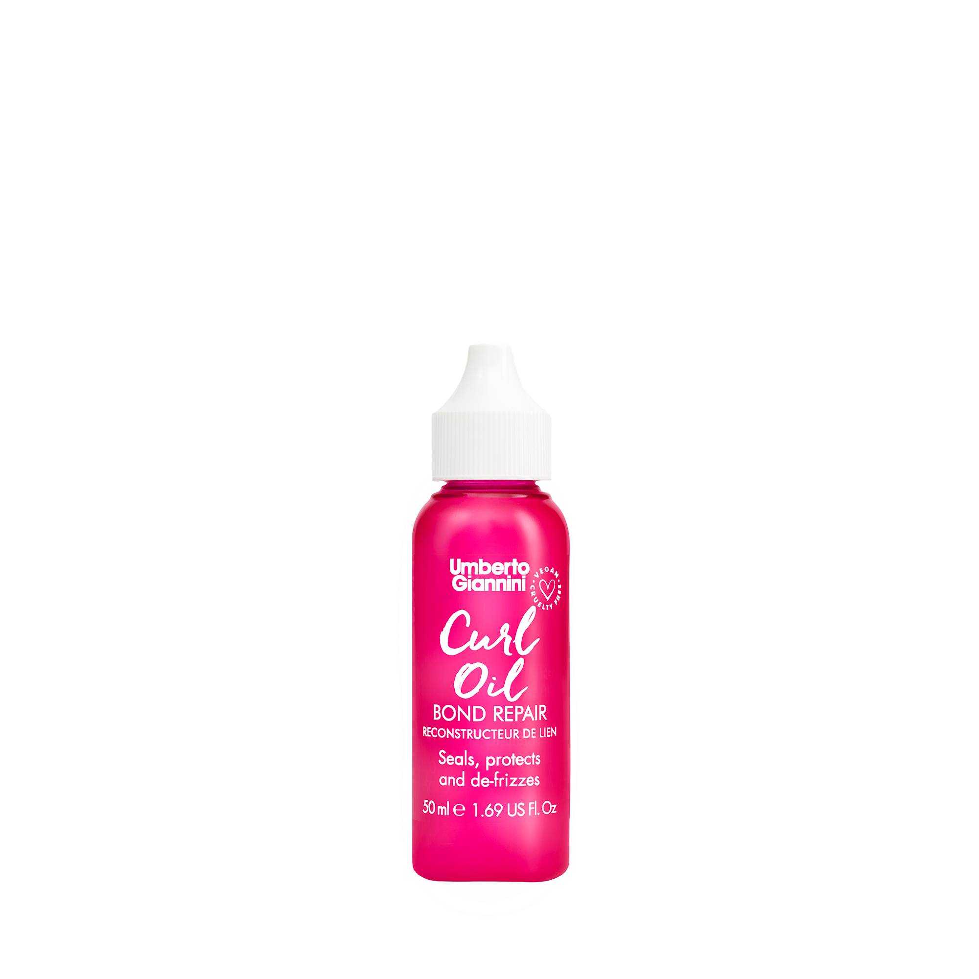 Huile réparatrice boucles Curl Jelly – Réparation, hydratation, protection de la marque Umberto Giannini Contenance 50ml - 1