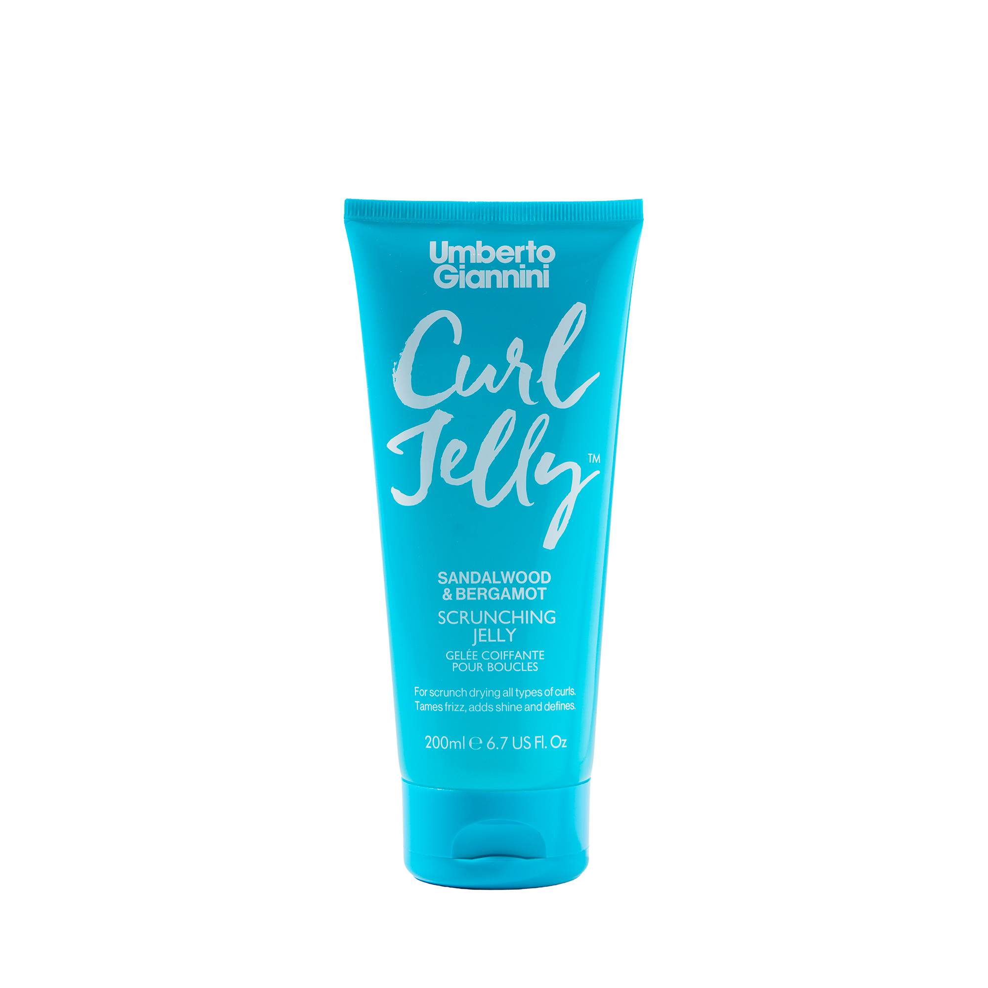 Gelée coiffante pour boucles homme Curl Jelly – définit, lisse, tenue flexible de la marque Umberto Giannini Contenance 200ml - 1