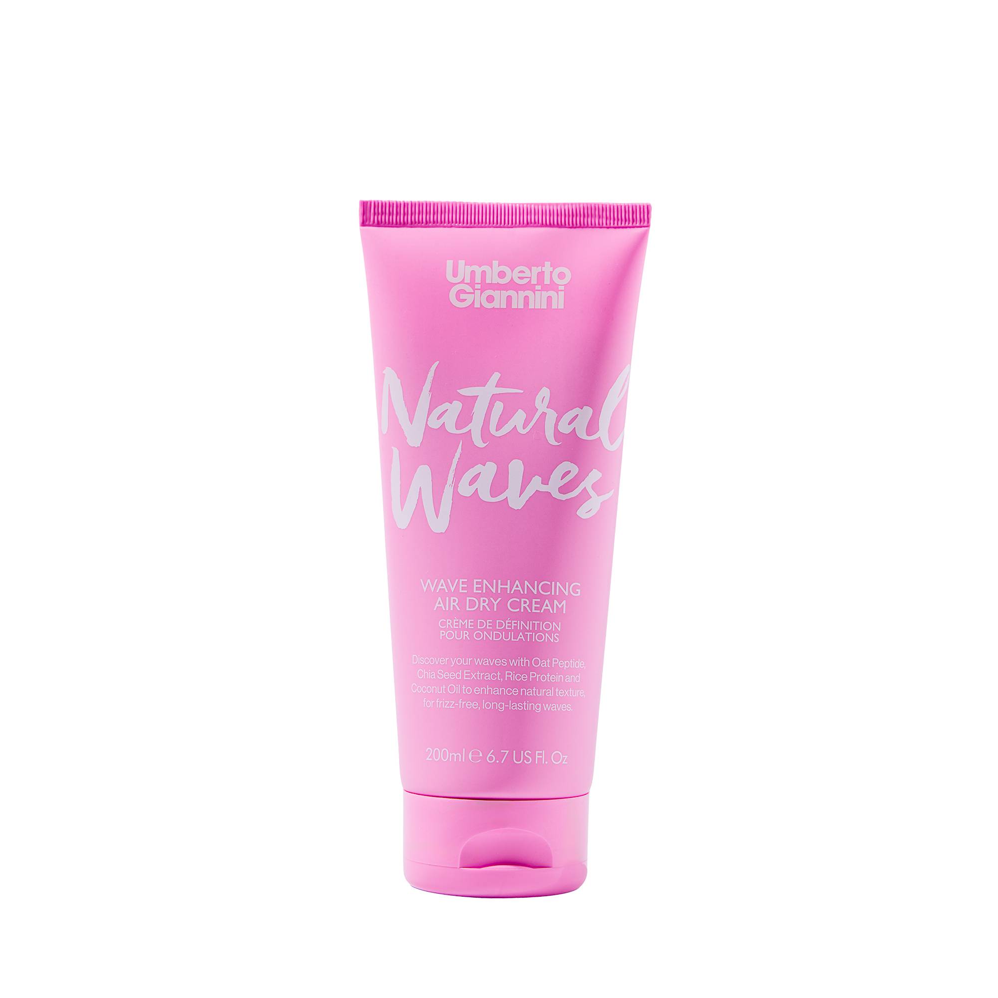 Crème définition ondulations sans rinçage Natural Waves de la marque Umberto Giannini Contenance 200ml - 1