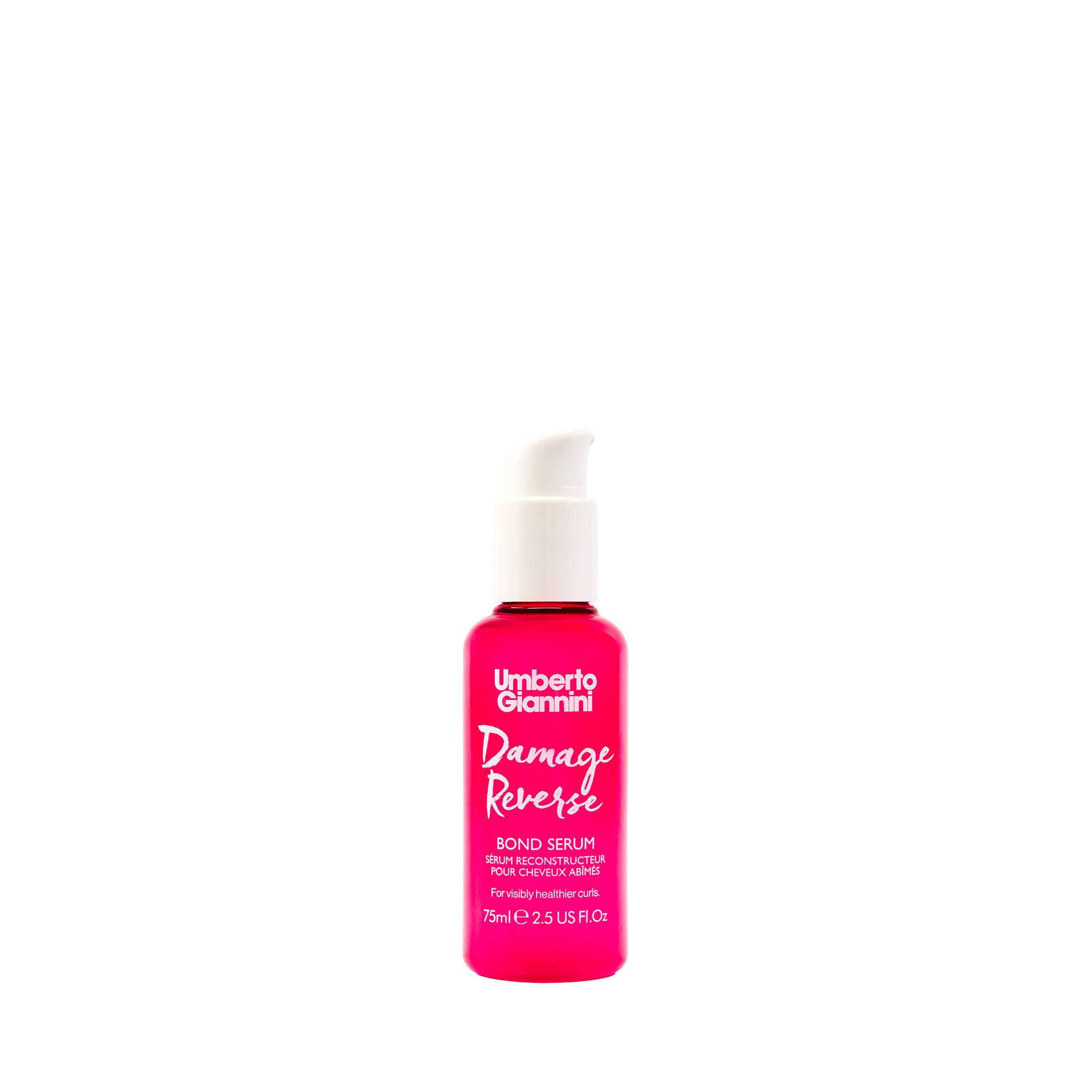 Sérum reconstructeur boucles abîmées Curl Bond – réparation et brillance de la marque Umberto Giannini Contenance 75ml - 1