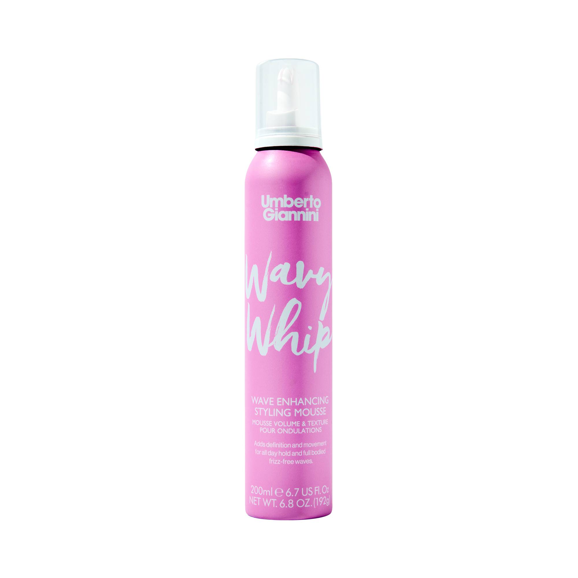 Mousse volume et texture pour ondulations Wavy Whip - volume et définition de la marque Umberto Giannini Contenance 200ml - 1
