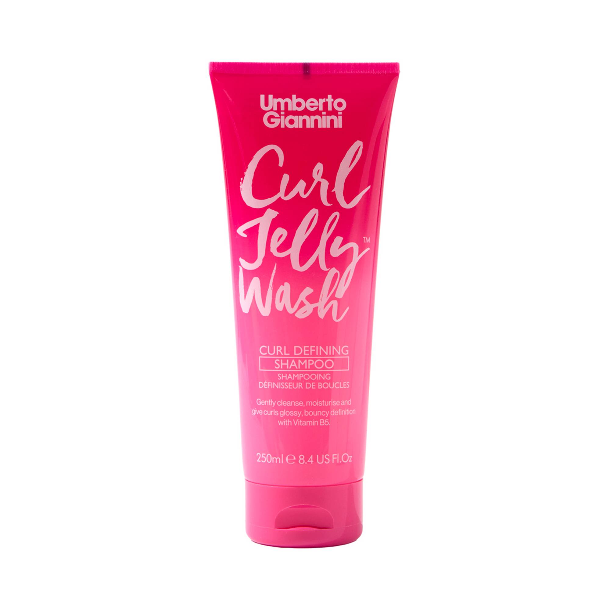 Shampoing définisseur de boucles Curl Jelly - nettoie, hydrate, définit de la marque Umberto Giannini Contenance 250ml - 1