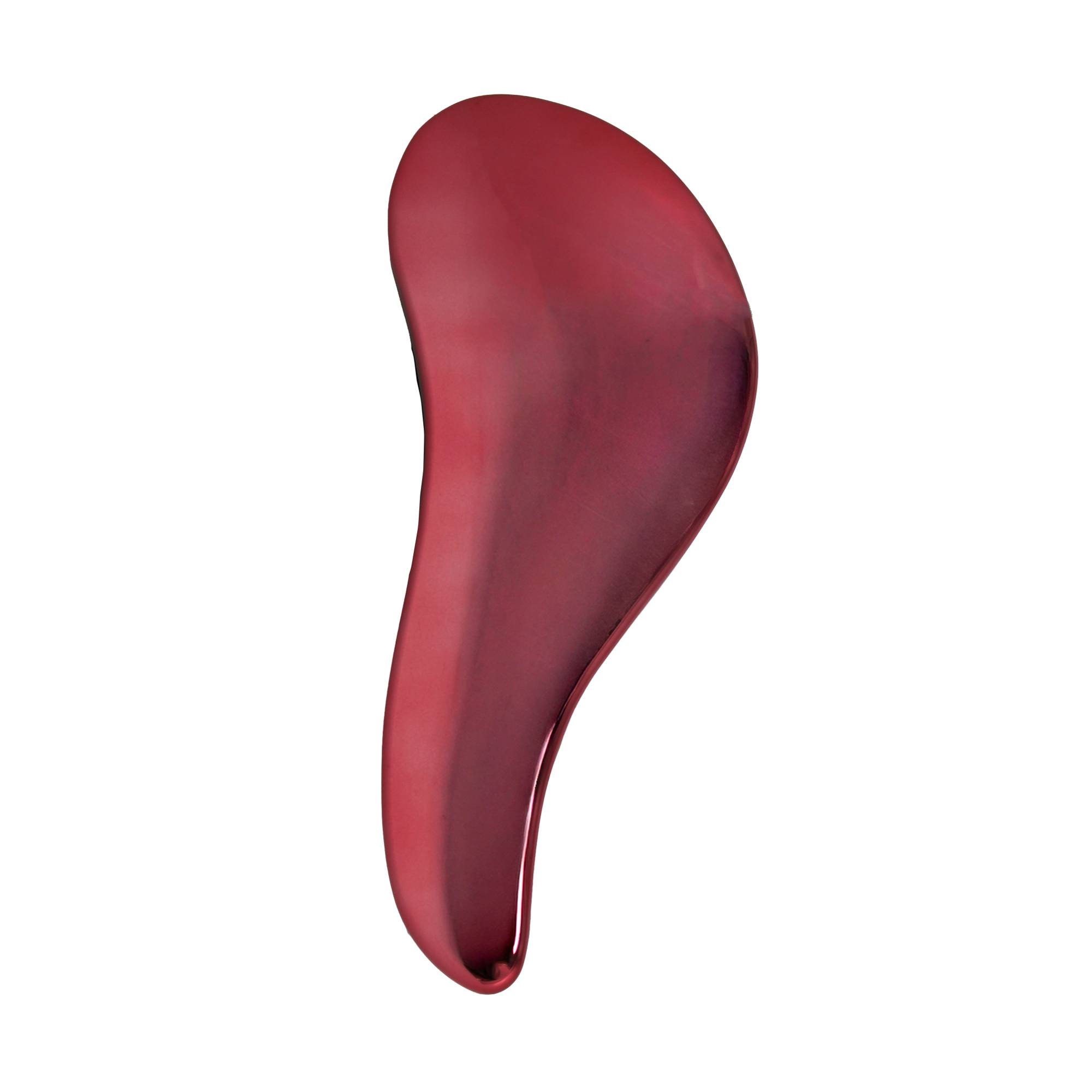 Brosse démêlante rose métallique - douceur et anti-casse de la marque Bleu Libellule - 1