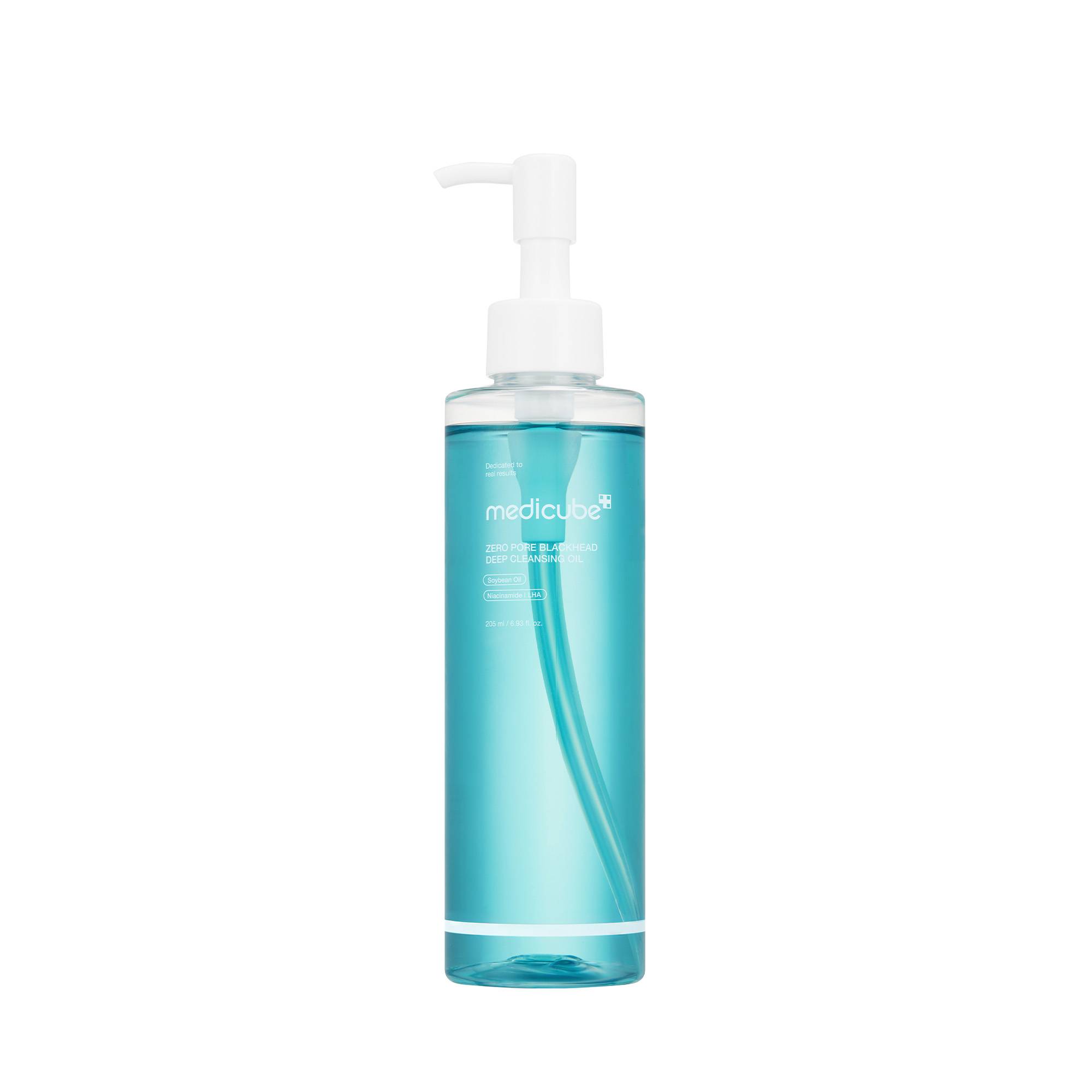 Huile nettoyante profonde Zero Pore Blackhead – nettoyage, éclat, fraîcheur de la marque Medicube Contenance 205ml - 1
