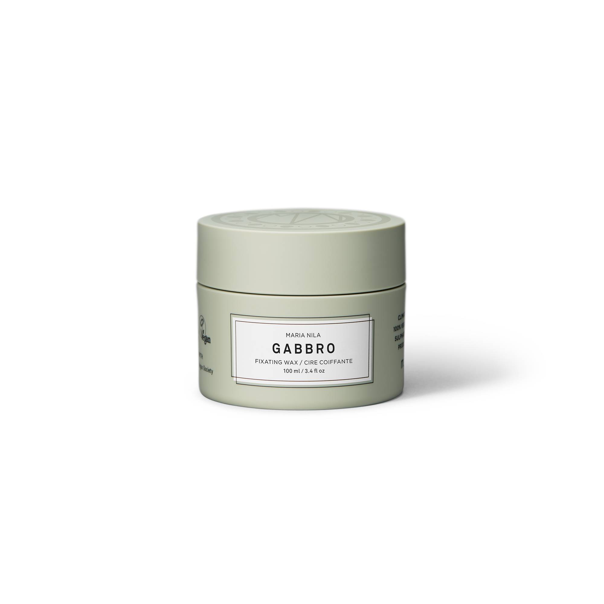 Cire modelante Gabbro - Fixating Wax de la marque Maria Nila Contenance 100ml - 1