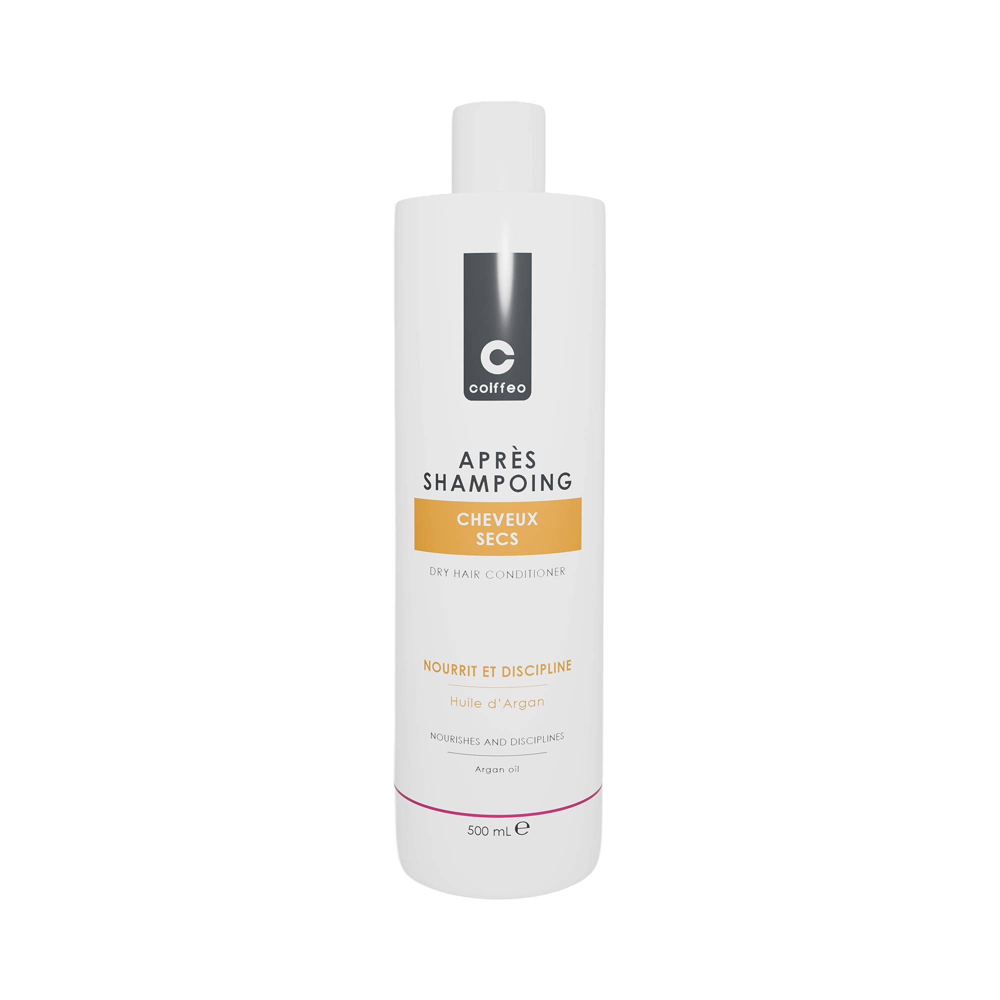 Après-shampooing cheveux secs de la marque Coiffeo Contenance 500ml - 1