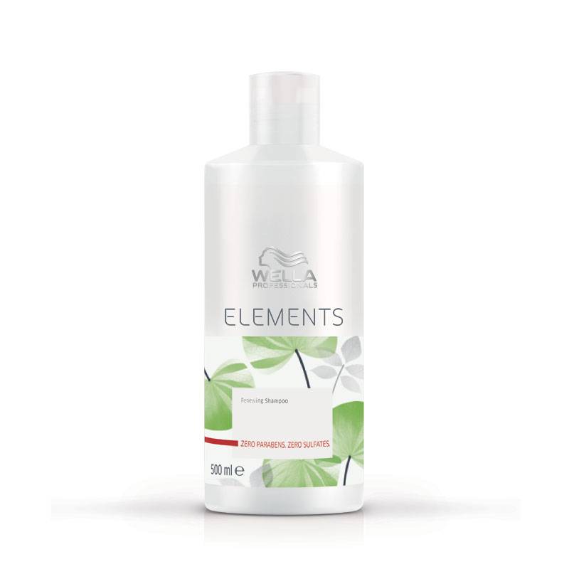 Wella Shampoing régénérant Elements Renewing 500ML, Shampoing naturel
