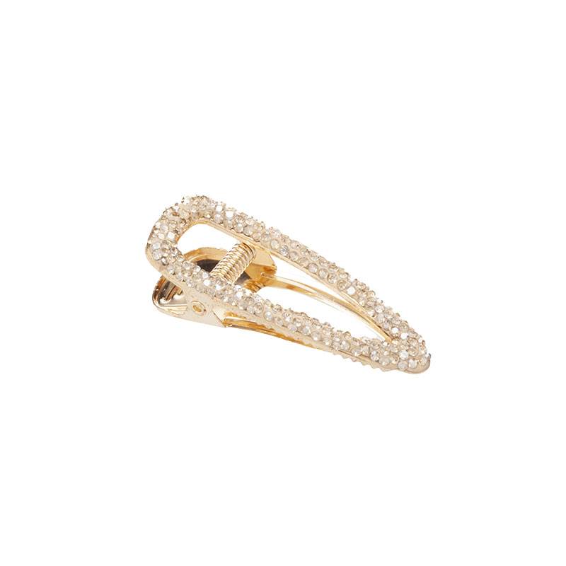 Barrette pince Cristal véritable Blanche de la marque - 1