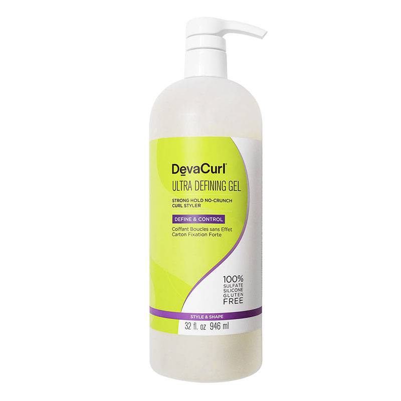 Ultra Defining Gel coiffant fixation forte boucles de la marque DevaCurl Contenance 946ml - 1