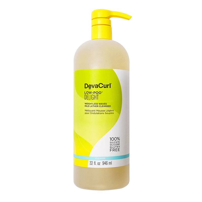 Low-Poo® Delight Nettoyant ondulations peu moussant de la marque DevaCurl Contenance 946ml - 1