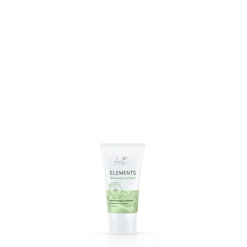 Conditionneur démêlant instantané Elements - Renewing de la marque Wella Professionals Contenance 30ml - 1