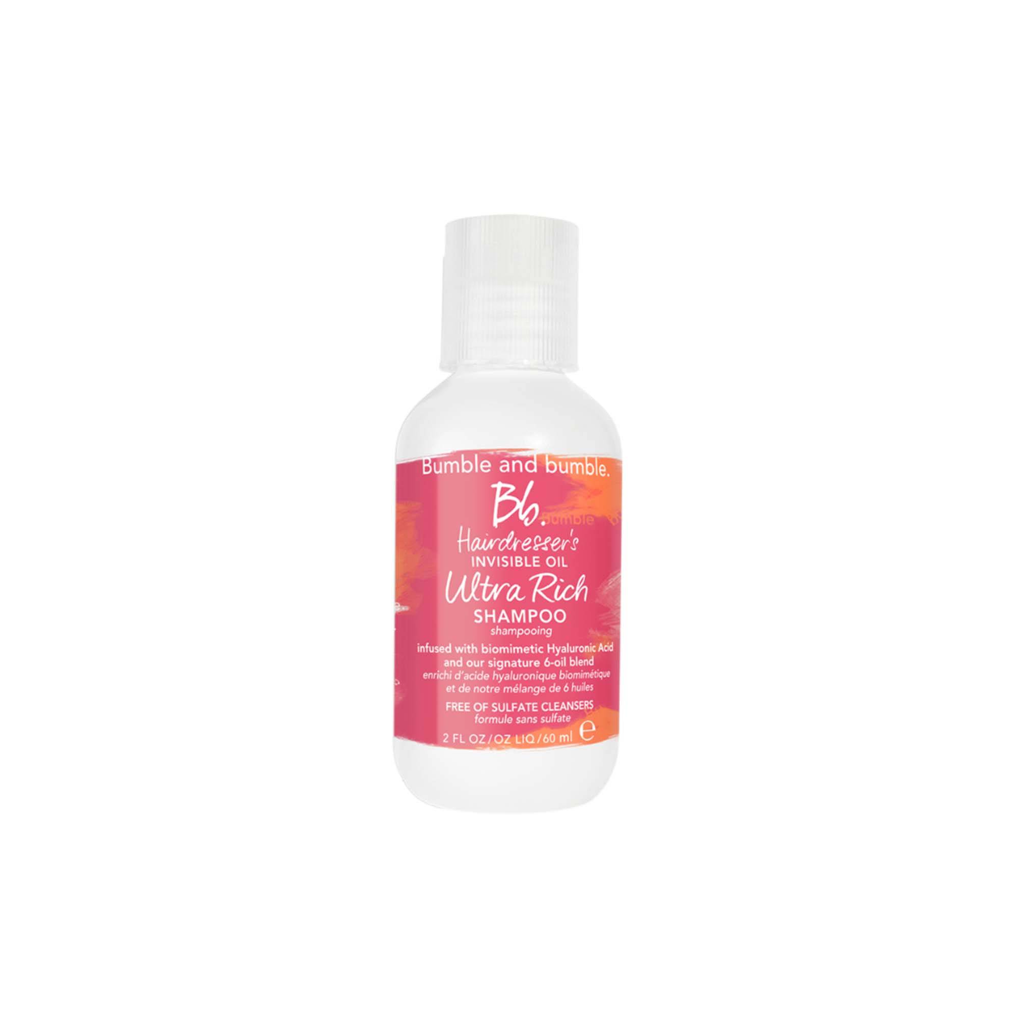 Shampooing Hairdresser's Invisible Oil Ultra Rich de la marque Bumble and bumble Contenance 60ml - 1