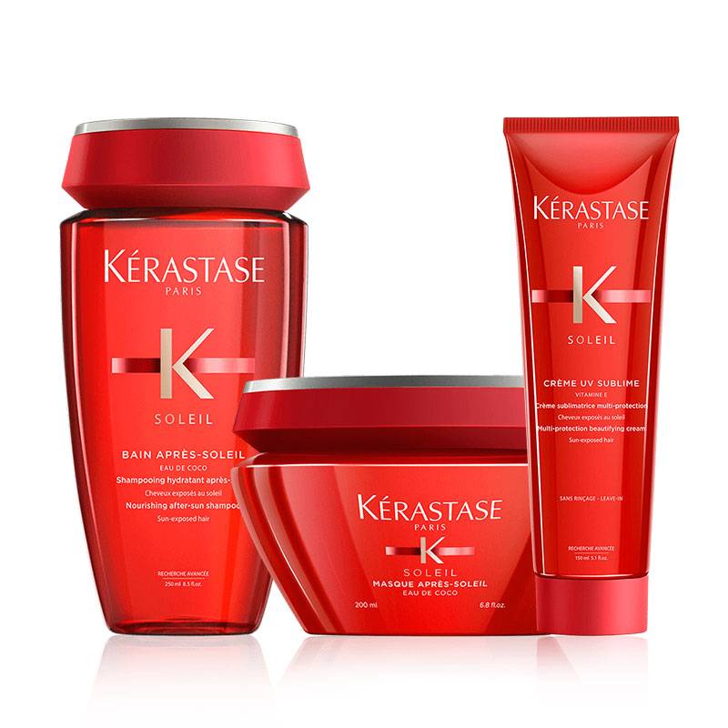 Trio Soleil Protection UV de la marque Kerastase Contenance 600ml - 1